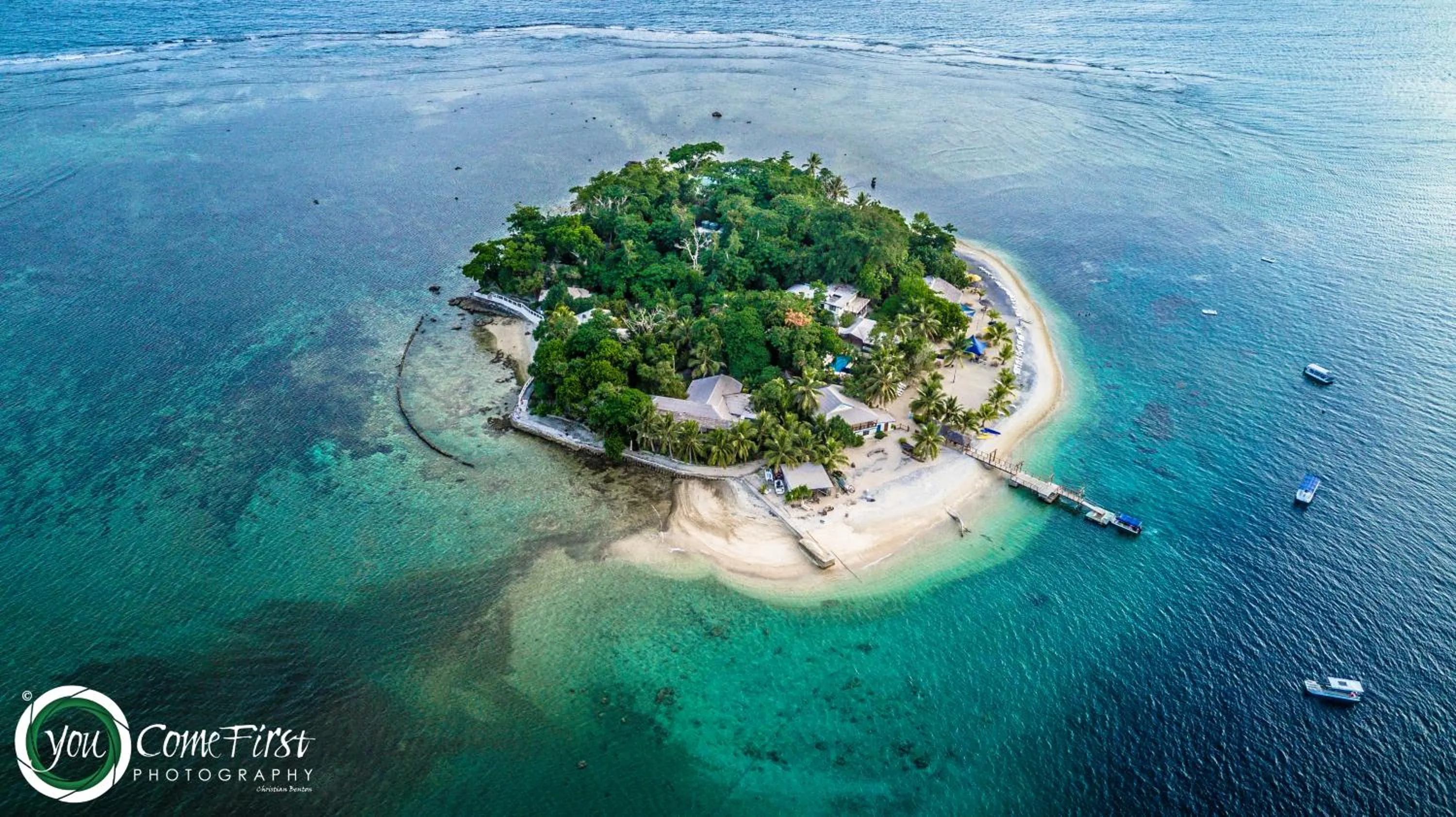 Bird's eye view in Hideaway Island Resort