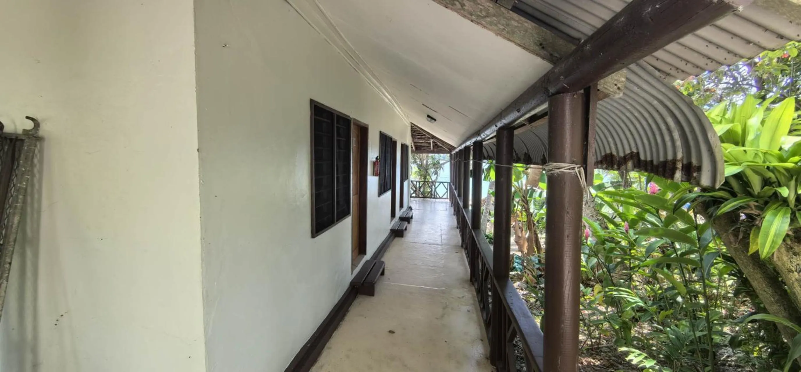 Garden view in Hideaway Island Resort