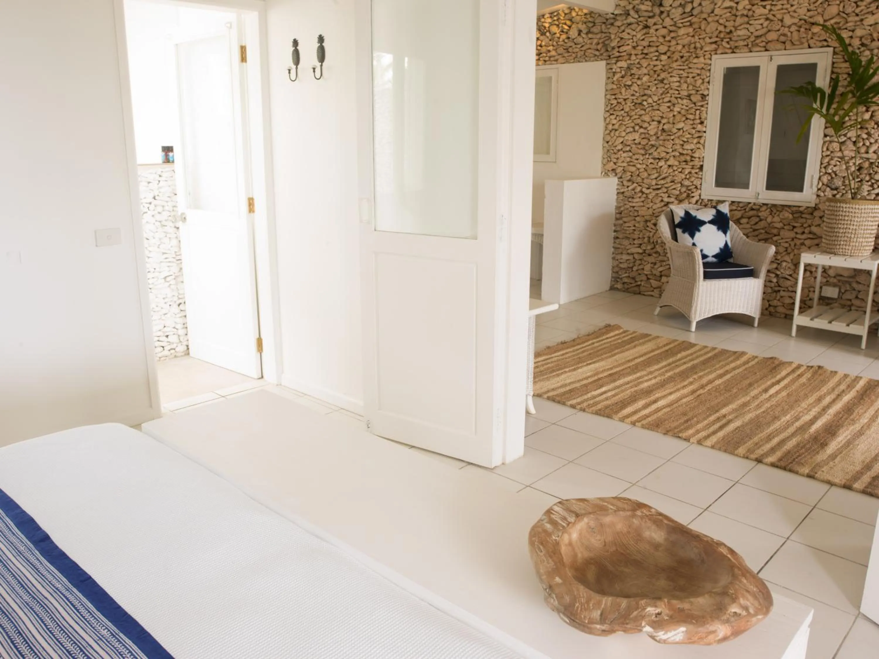 Living room in Tamanu on the Beach