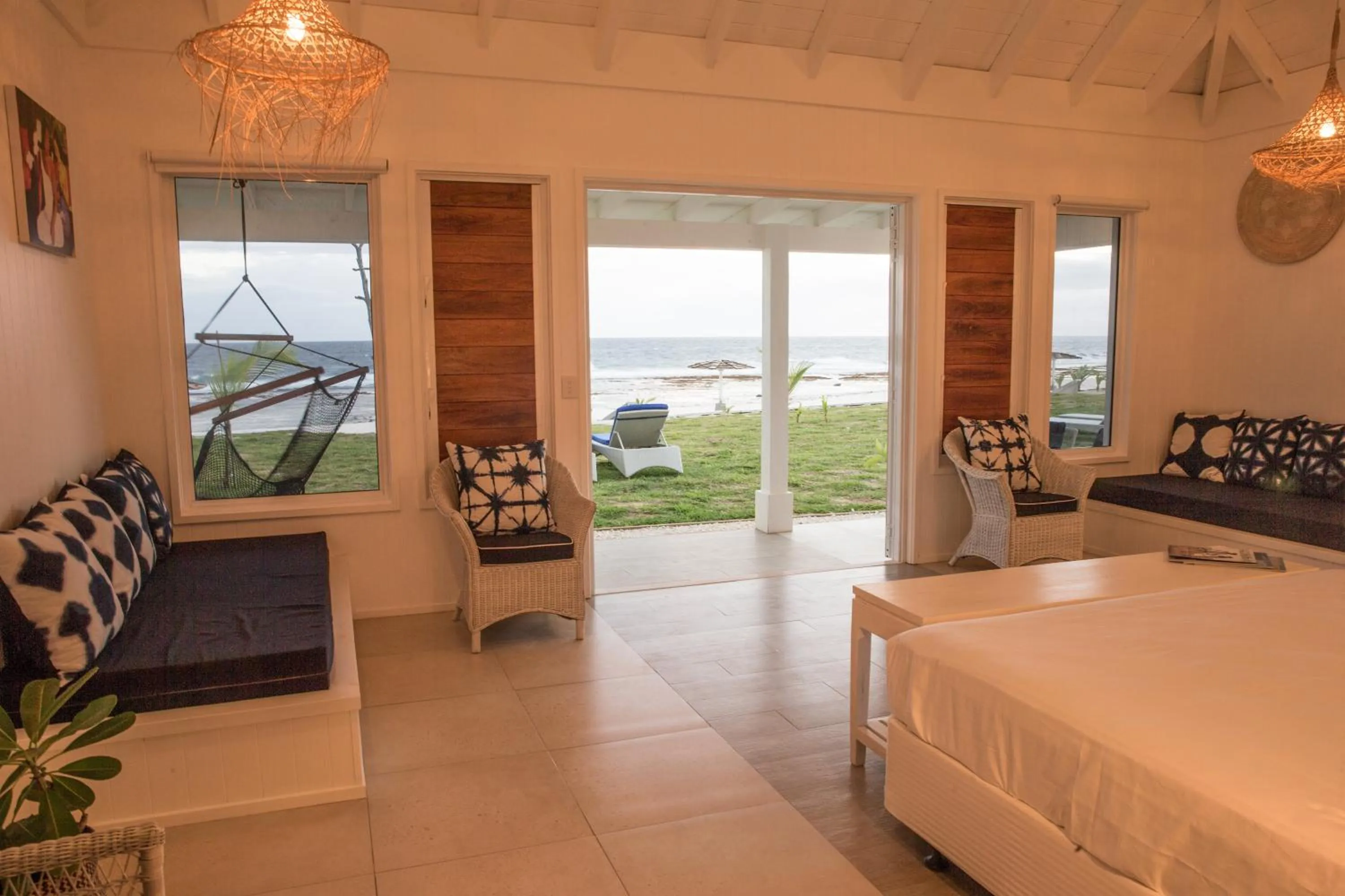 Bedroom in Tamanu on the Beach