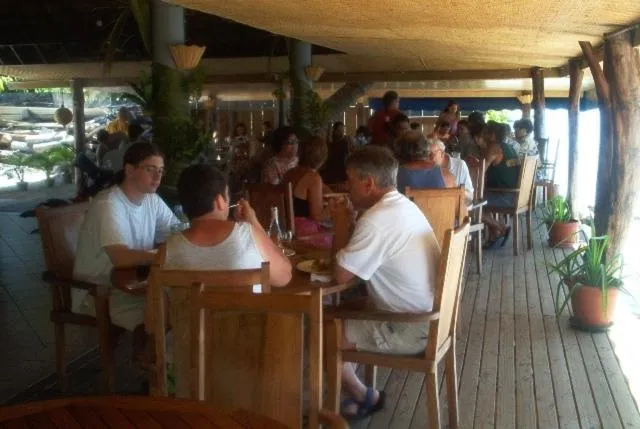 Restaurant/places to eat in Pension Motu Iti