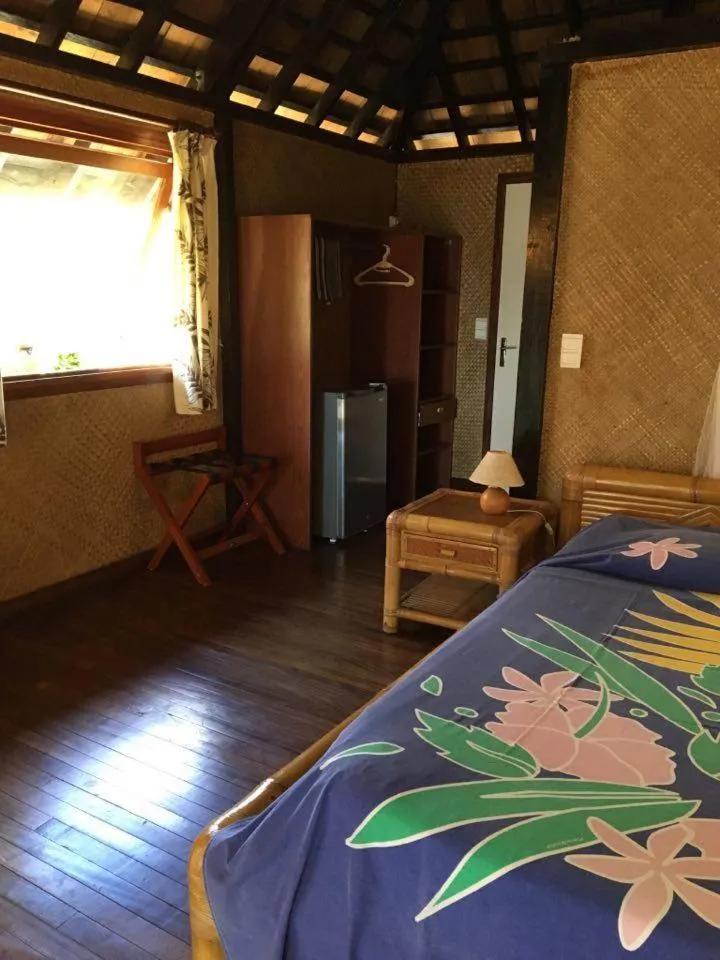 Bed in Pension Motu Iti