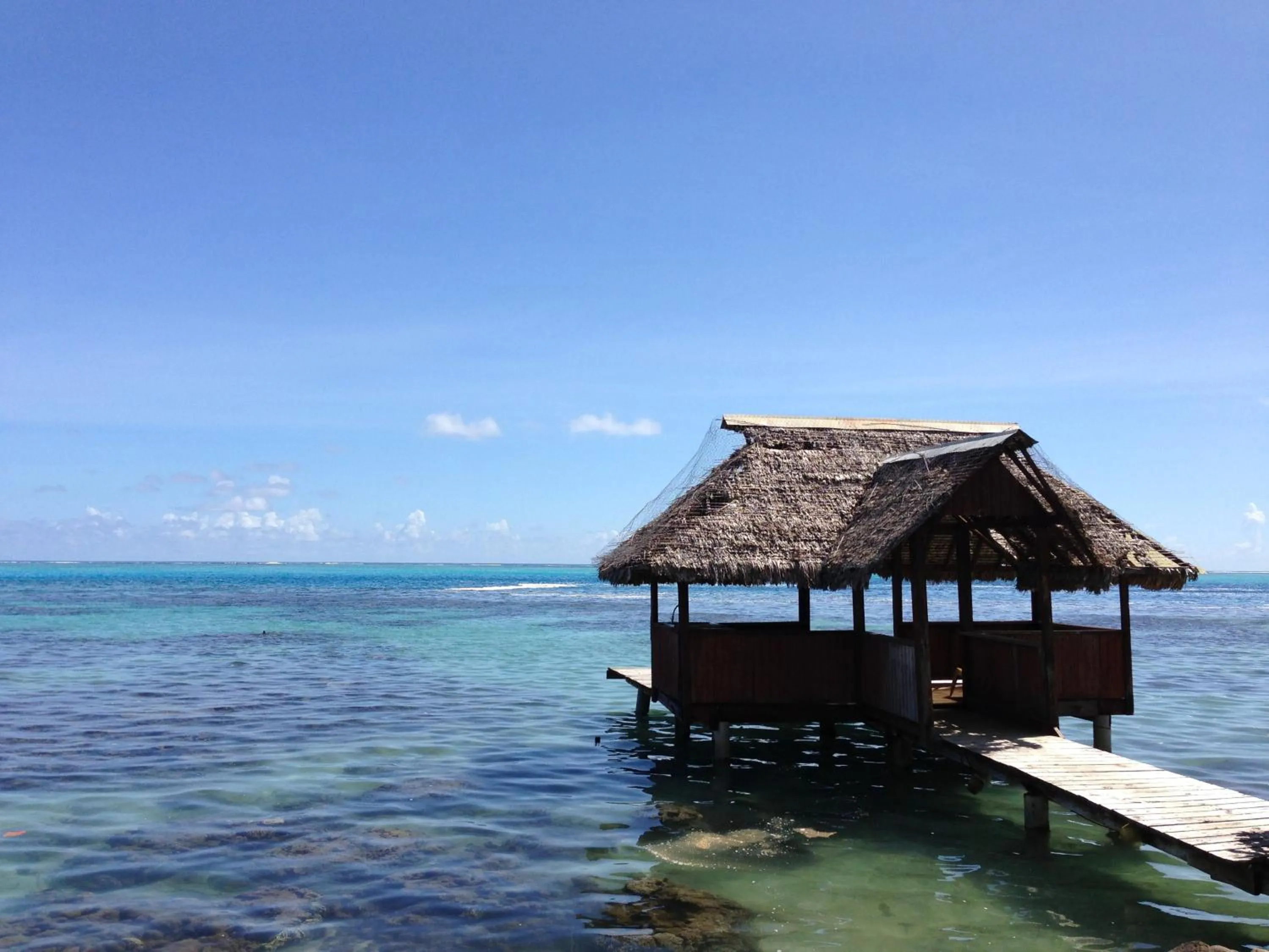 Property building in Pension Motu Iti