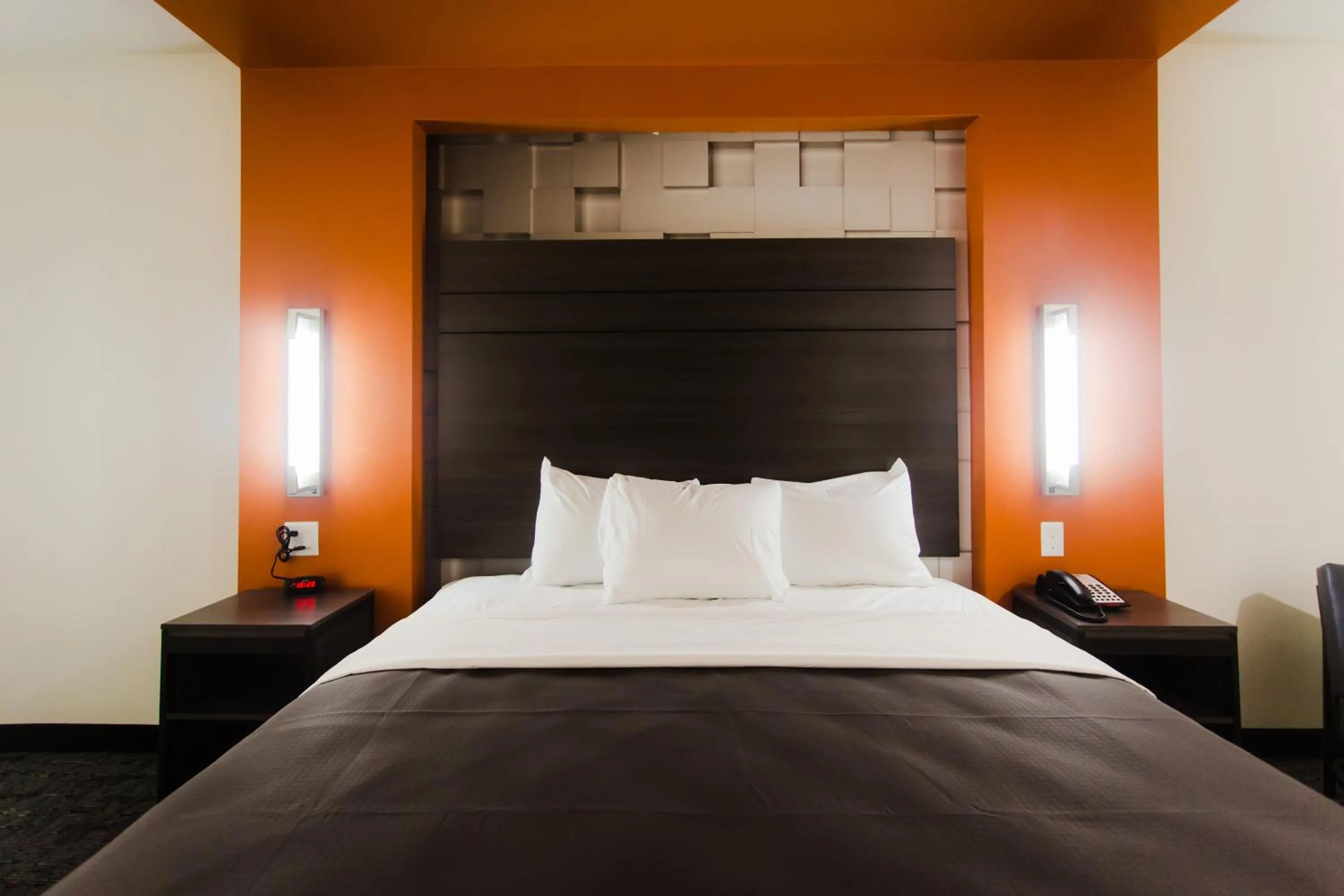 Bed in Palacio Royale Inn Boutique Katy