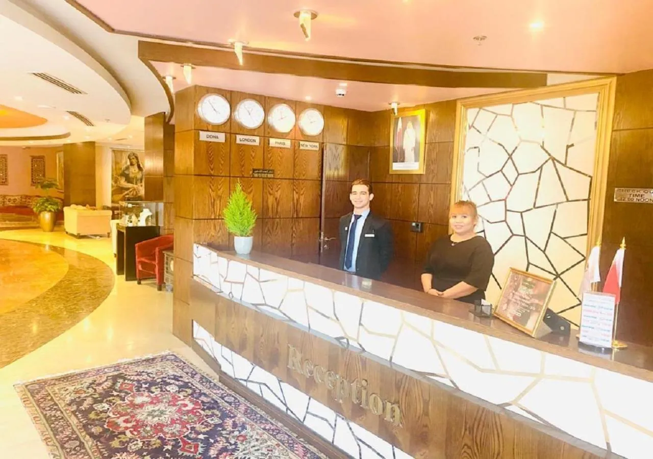 Lobby or reception in Musherib Hotel