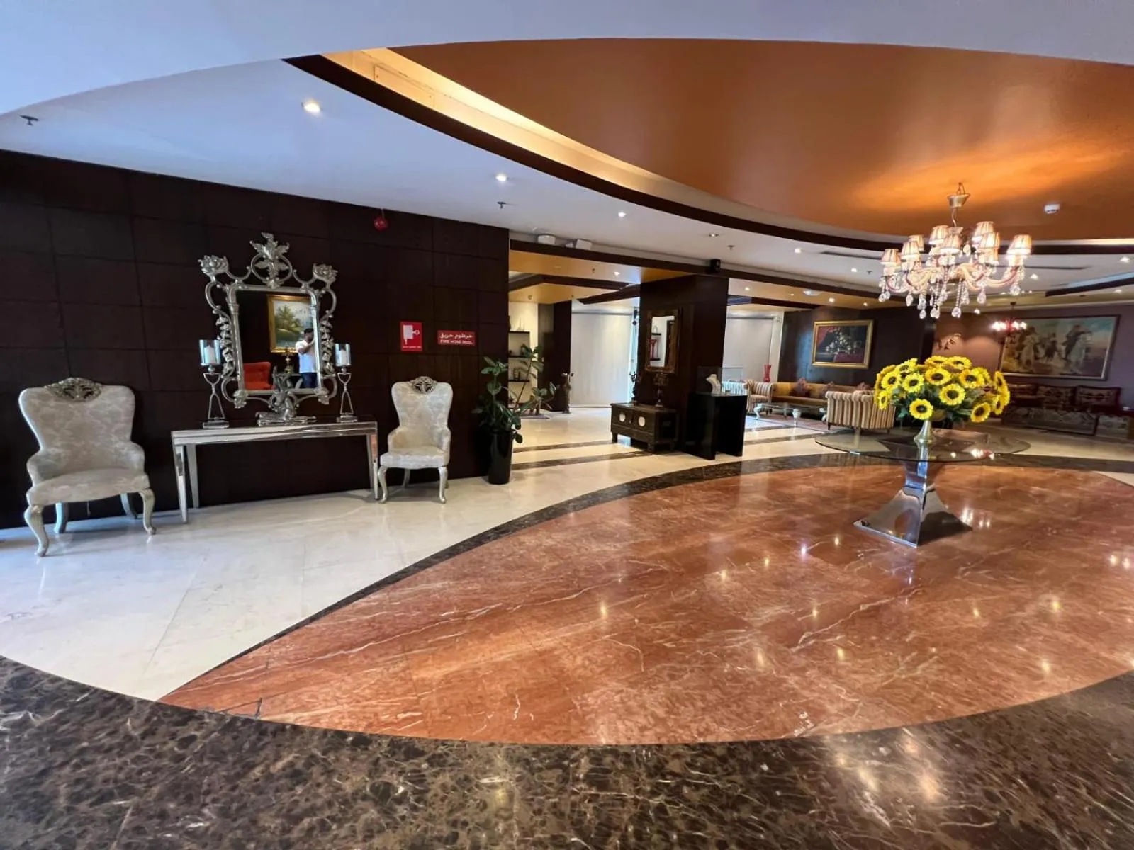 Lobby or reception in Musherib Hotel