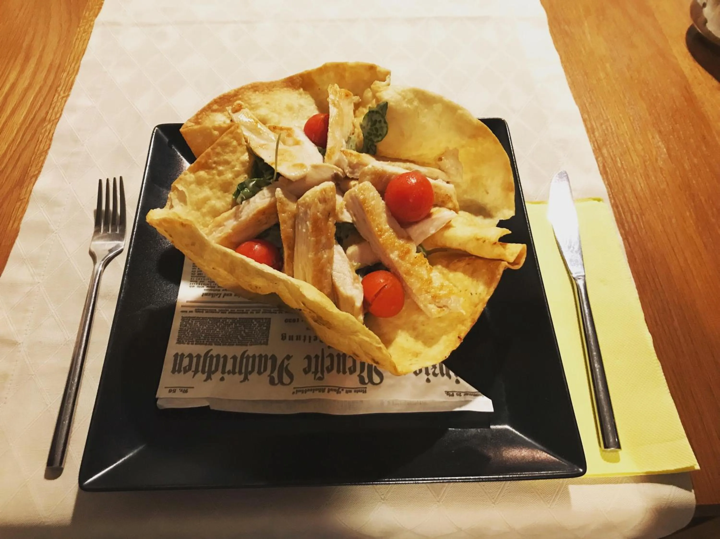 Food in 16 Lakes Hotel