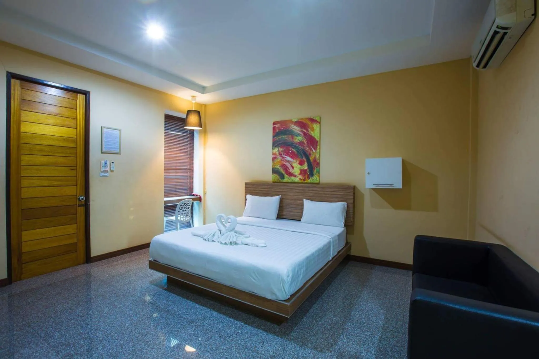 Bed in Jintana Resort