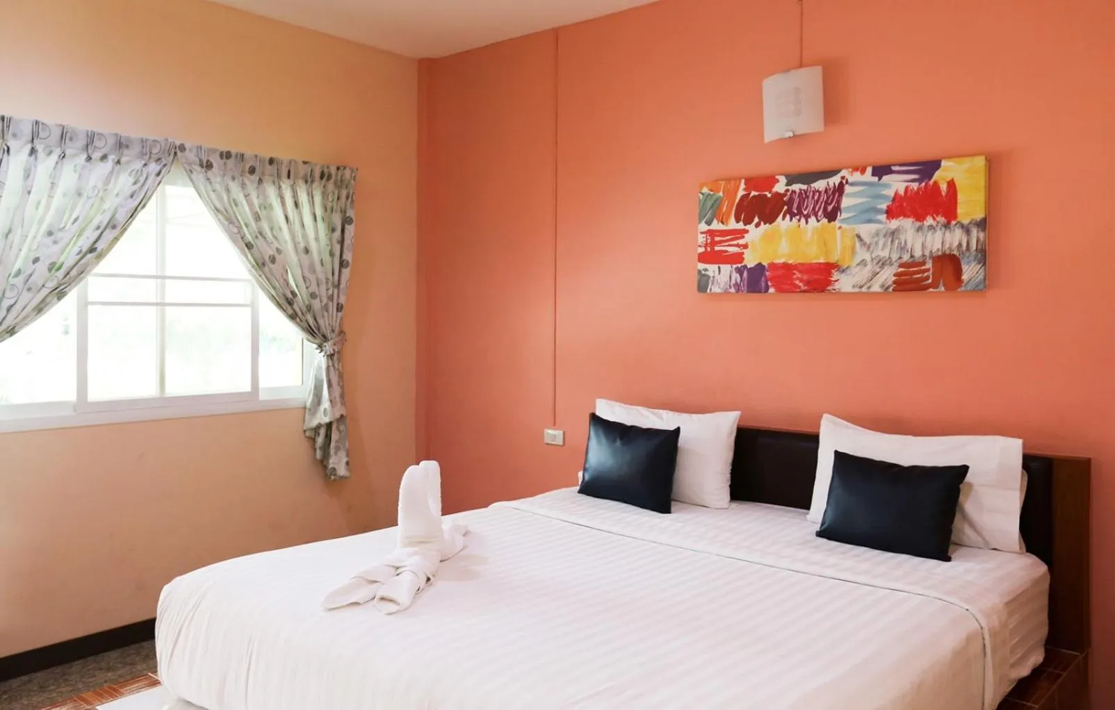 Bed in Jintana Resort