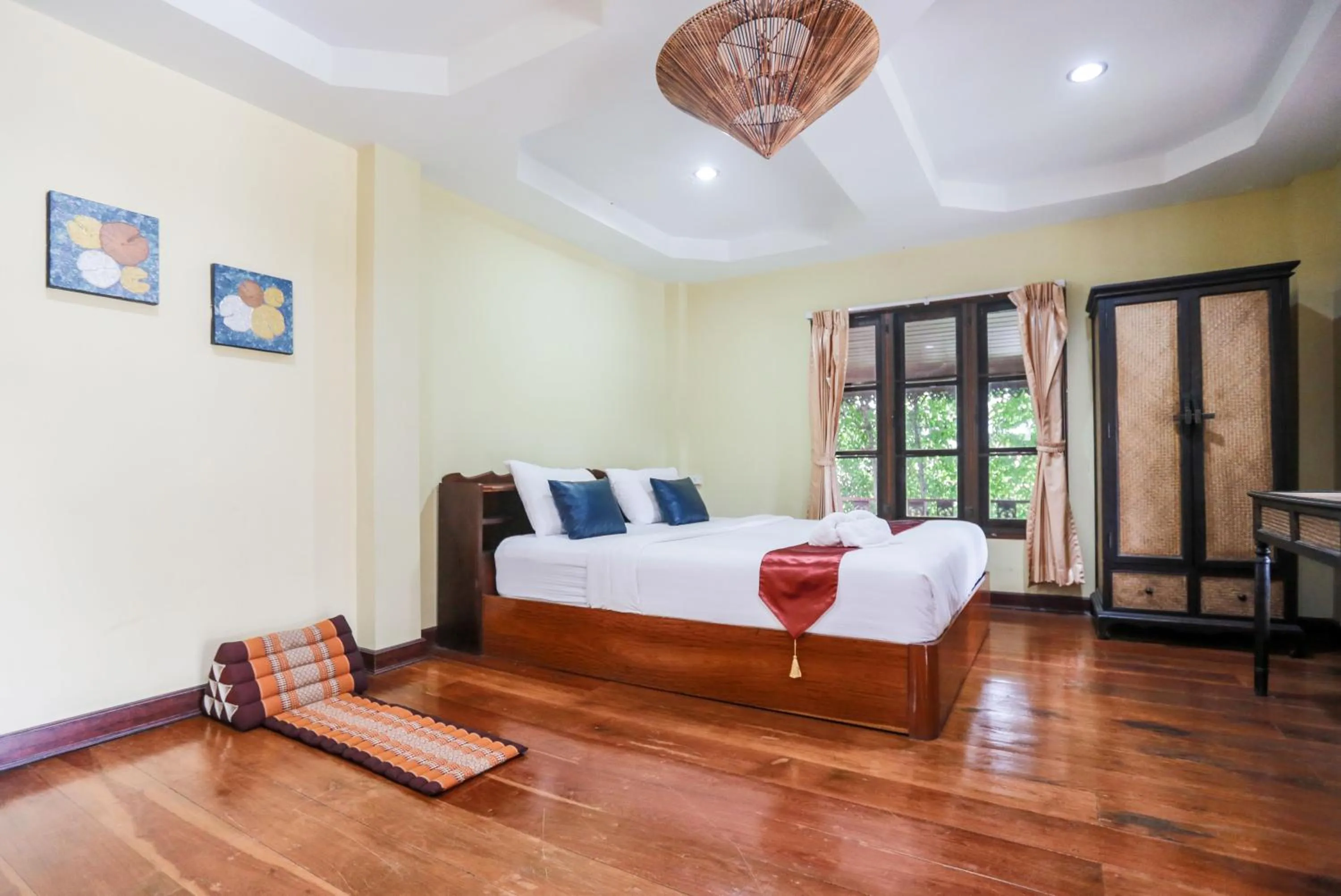 Bed in Jintana Resort