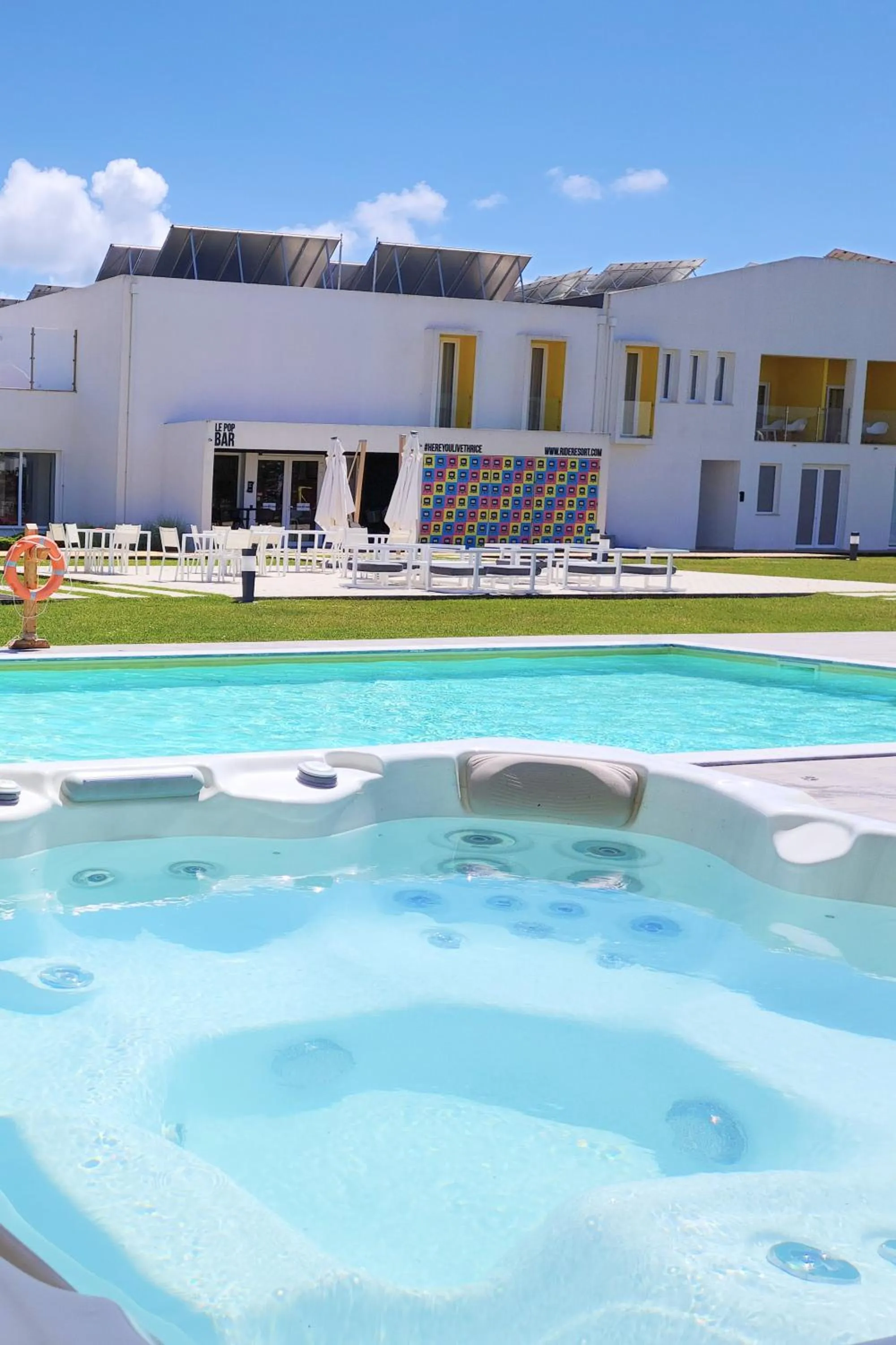 Swimming pool in RIDE Surf Resort & Spa Peniche
