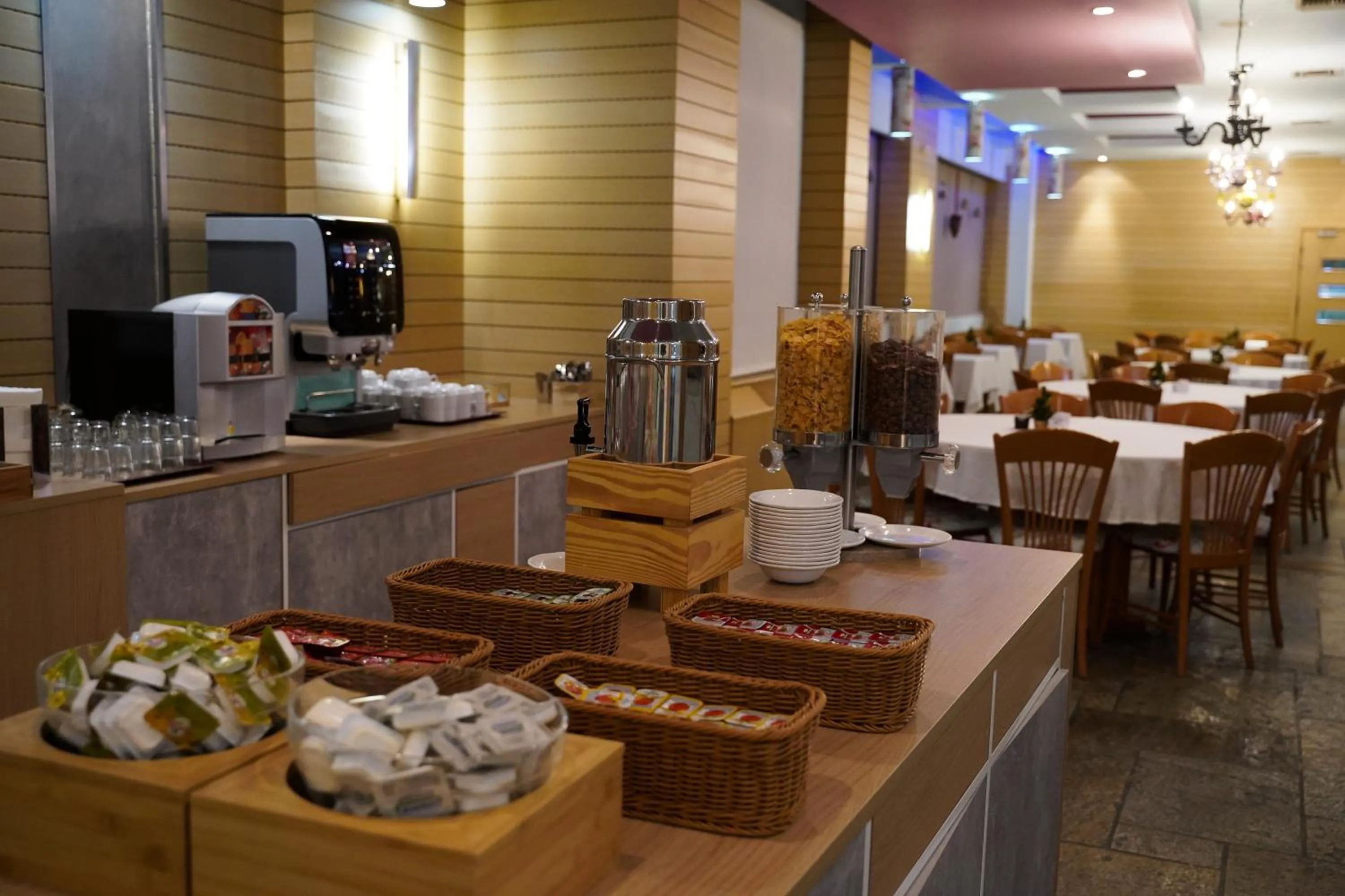 Buffet breakfast in Hotel Antoniadis