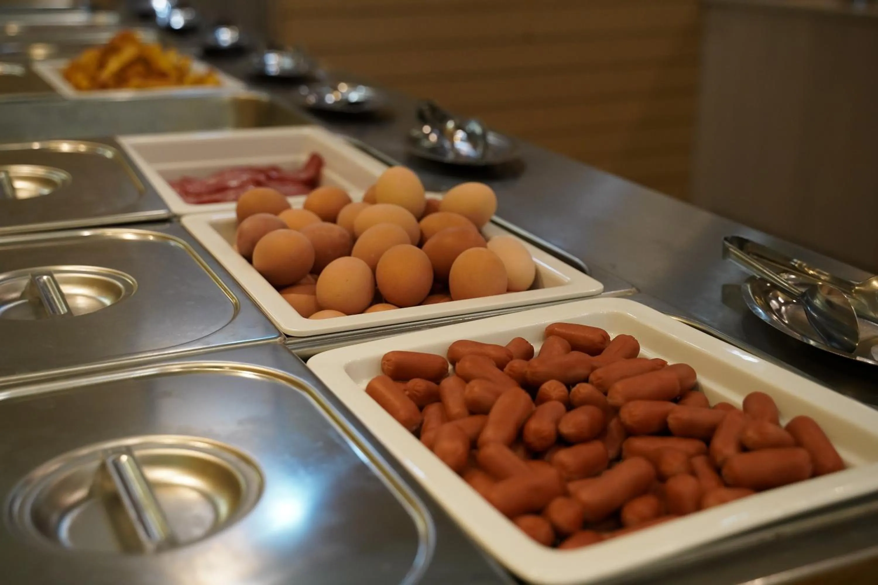 Buffet breakfast in Hotel Antoniadis