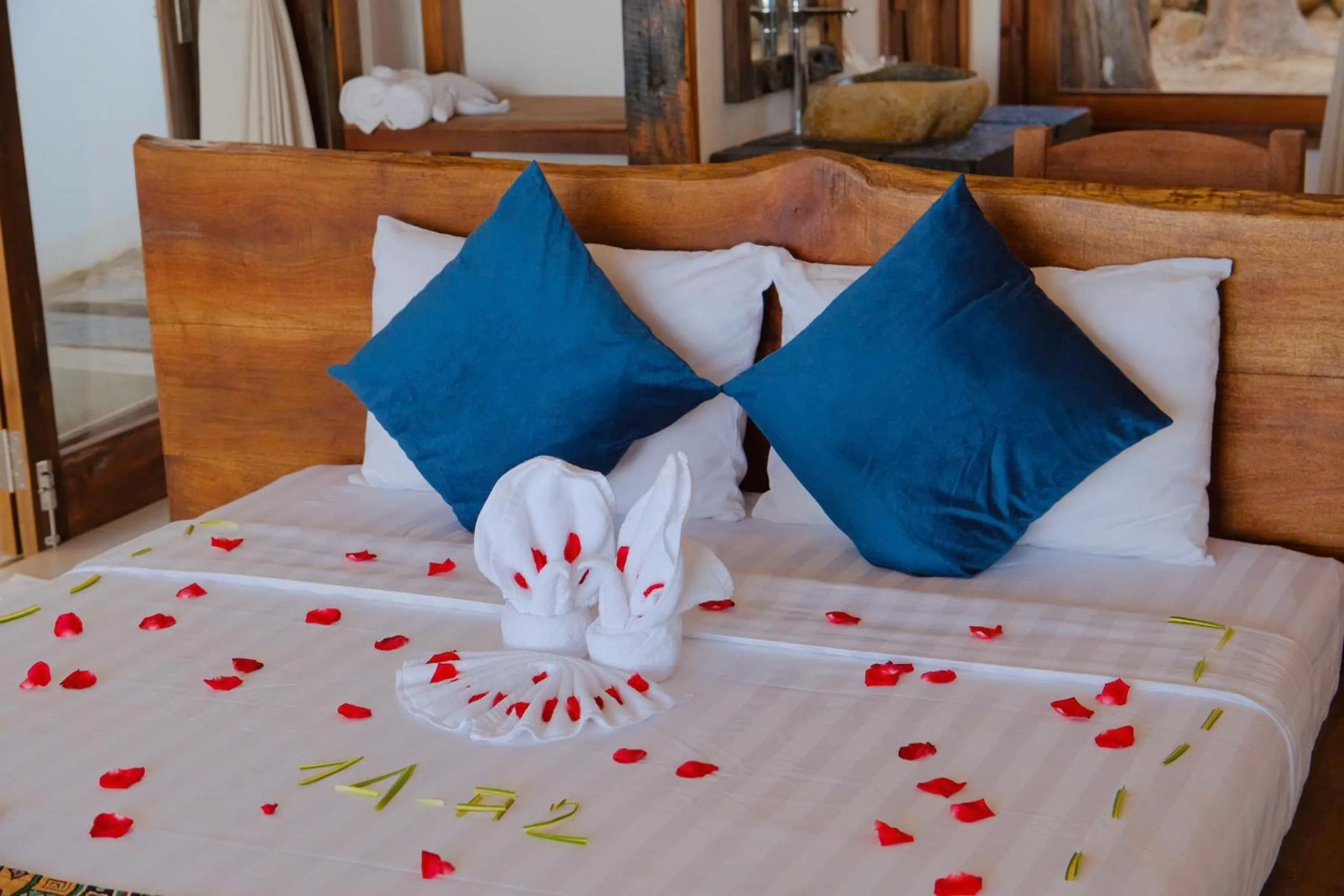 Bed in Long Hải Channel Beach Resort