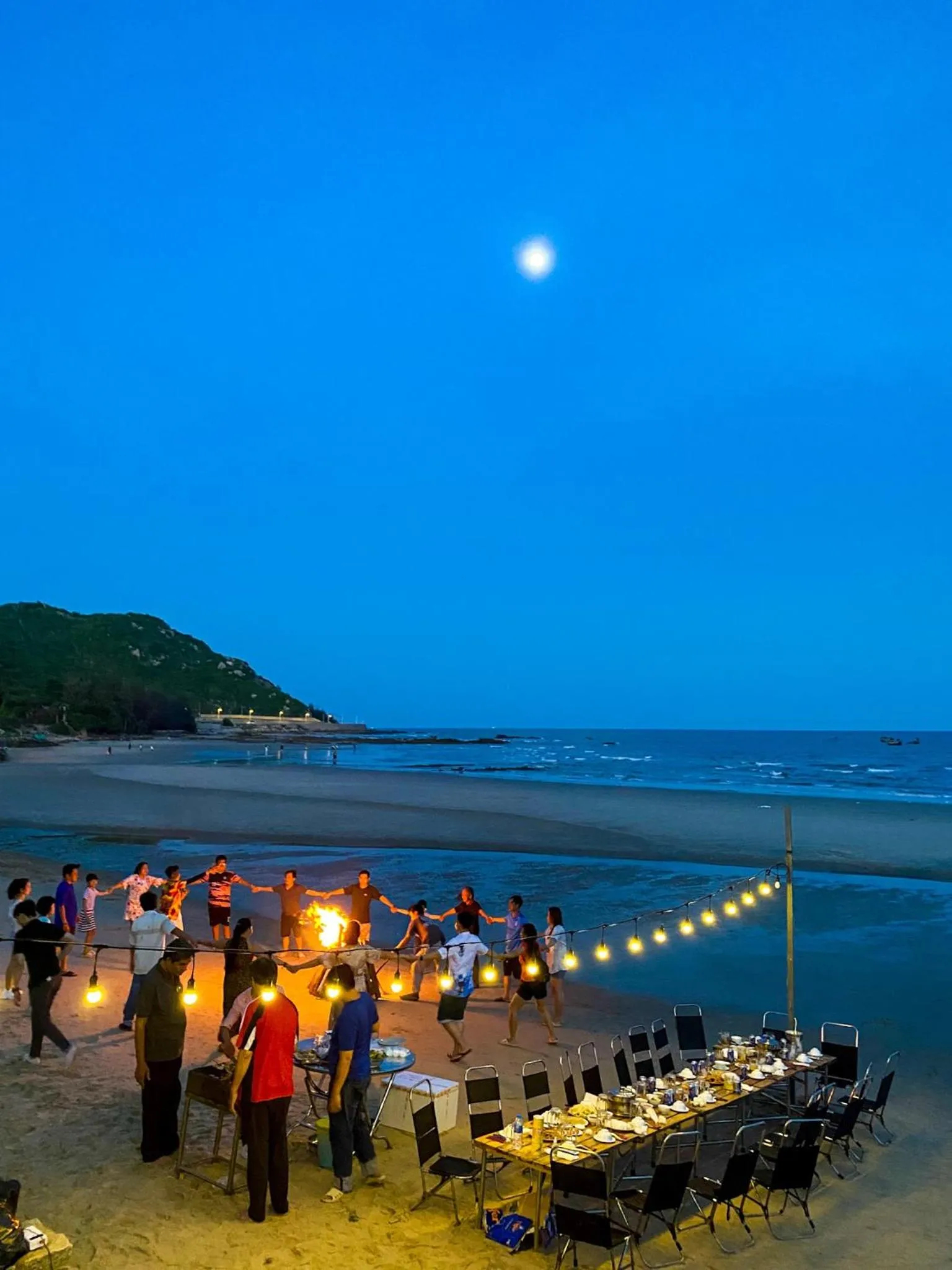 BBQ facilities in Long Hải Channel Beach Resort