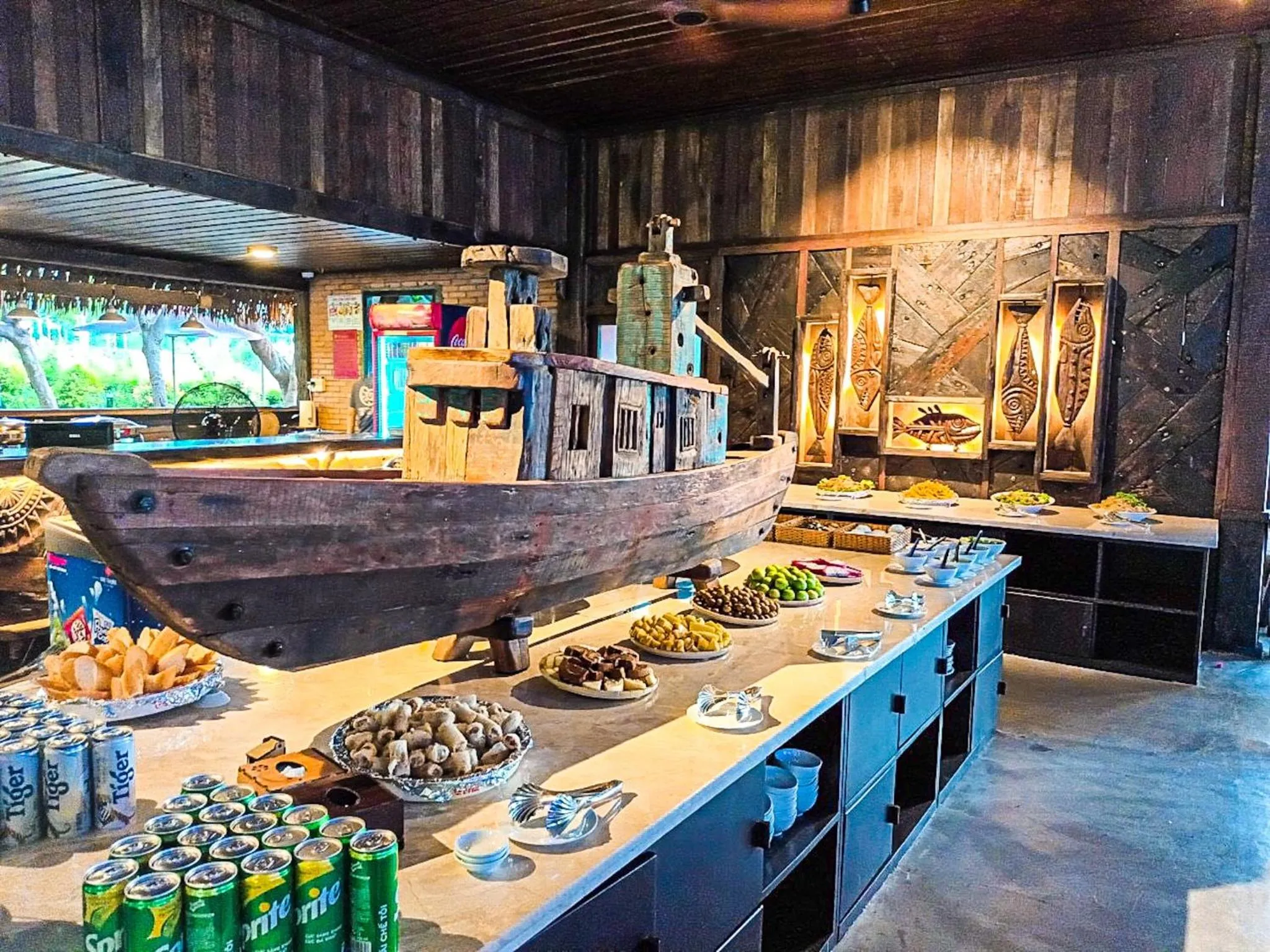 Breakfast in Long Hải Channel Beach Resort