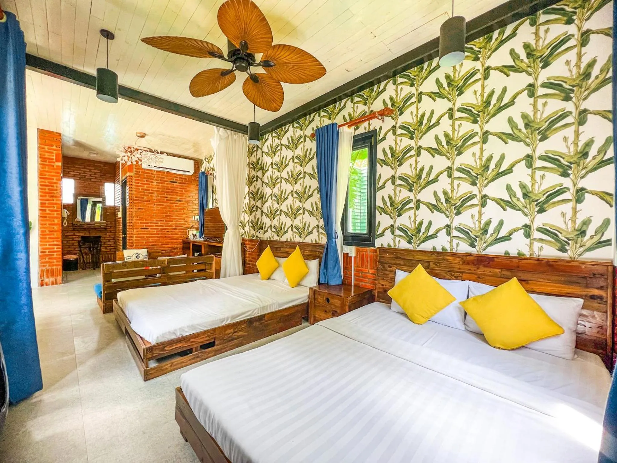 Bed in Long Hải Channel Beach Resort