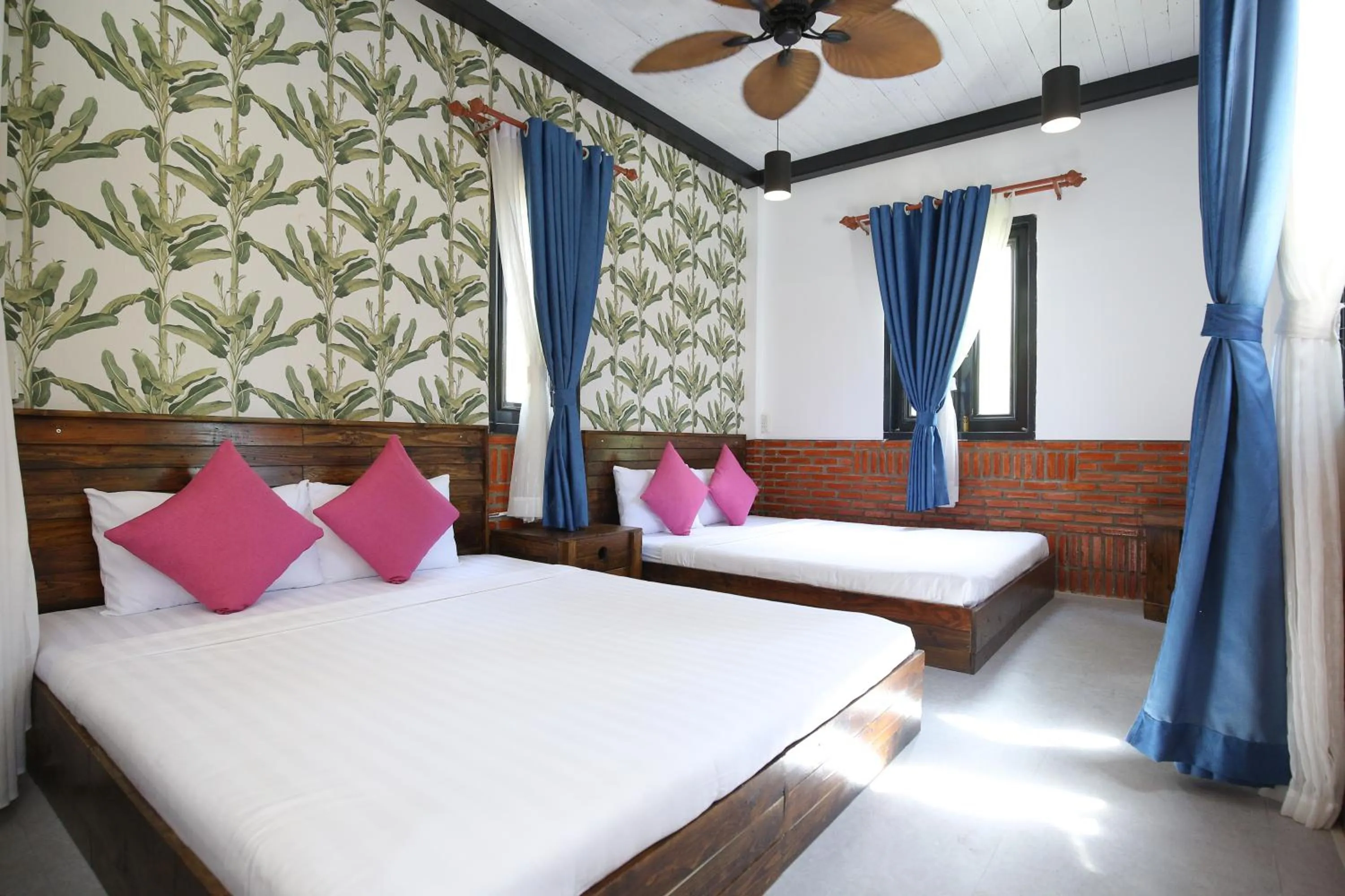 Bed in Long Hải Channel Beach Resort