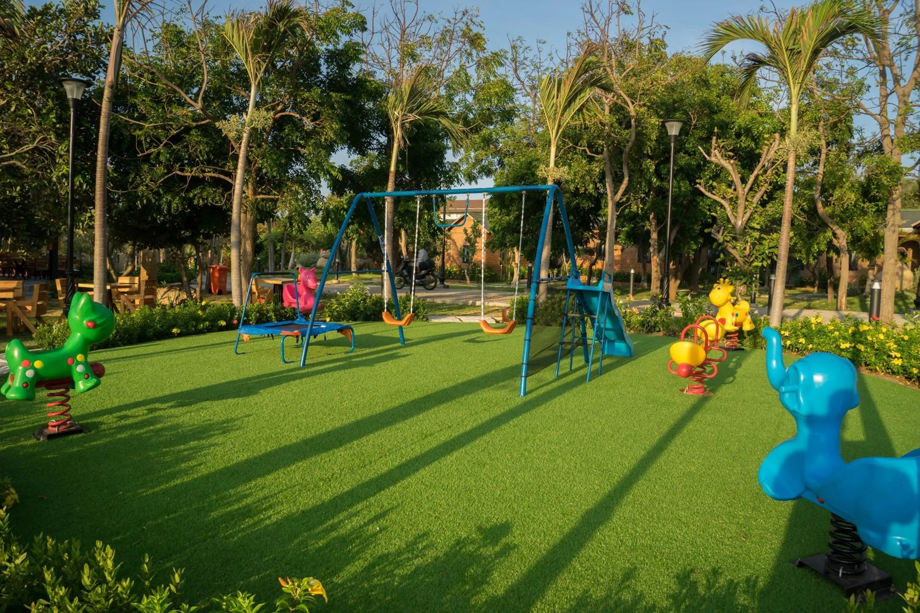 Children play ground in Long Hải Channel Beach Resort