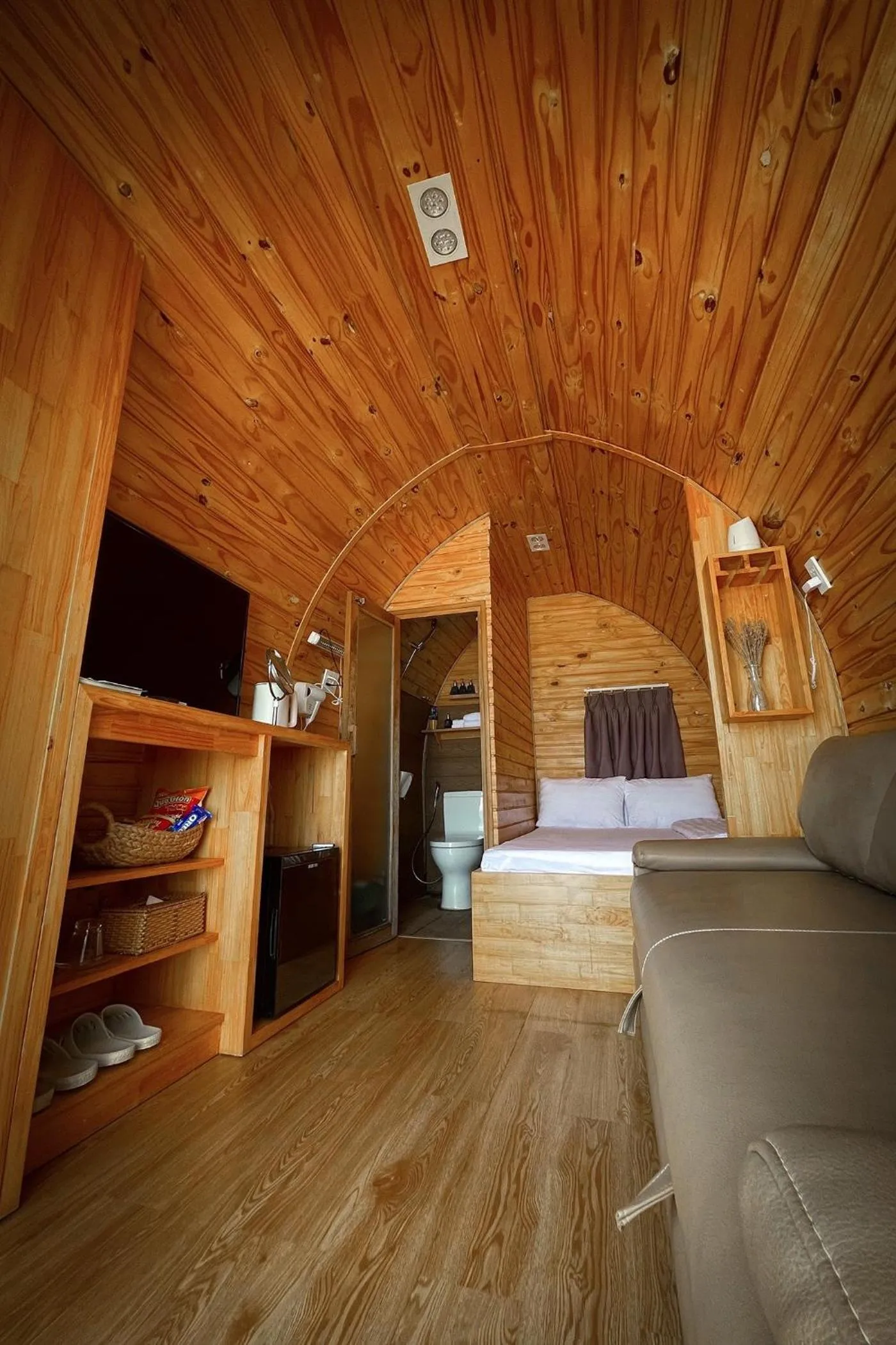 Bed in Long Hải Channel Beach Resort