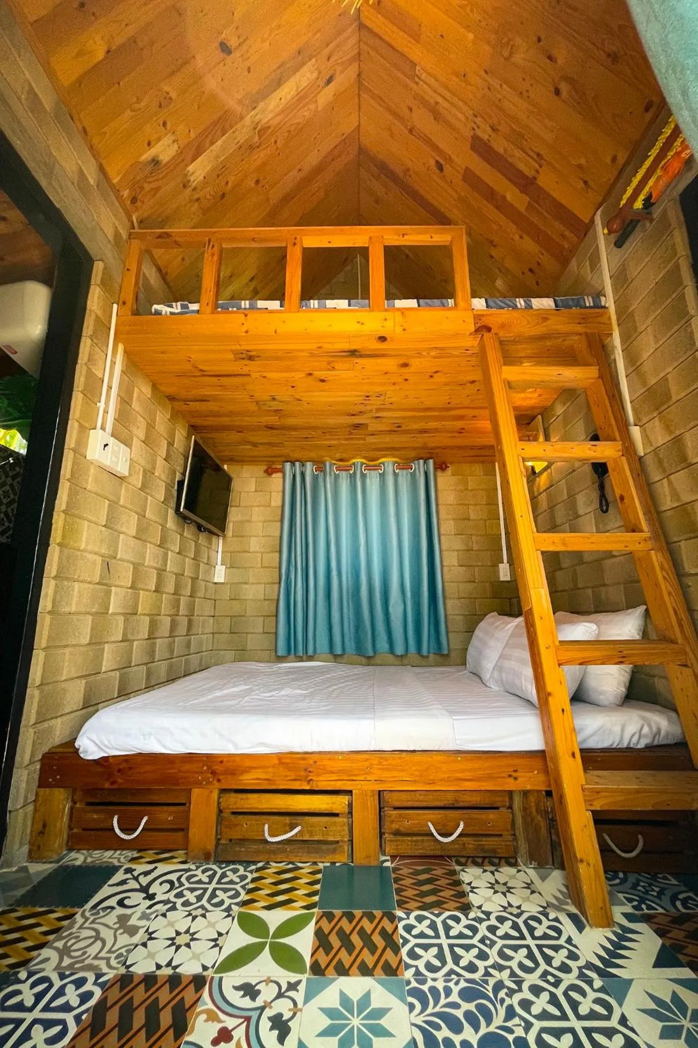 Bed in Long Hải Channel Beach Resort
