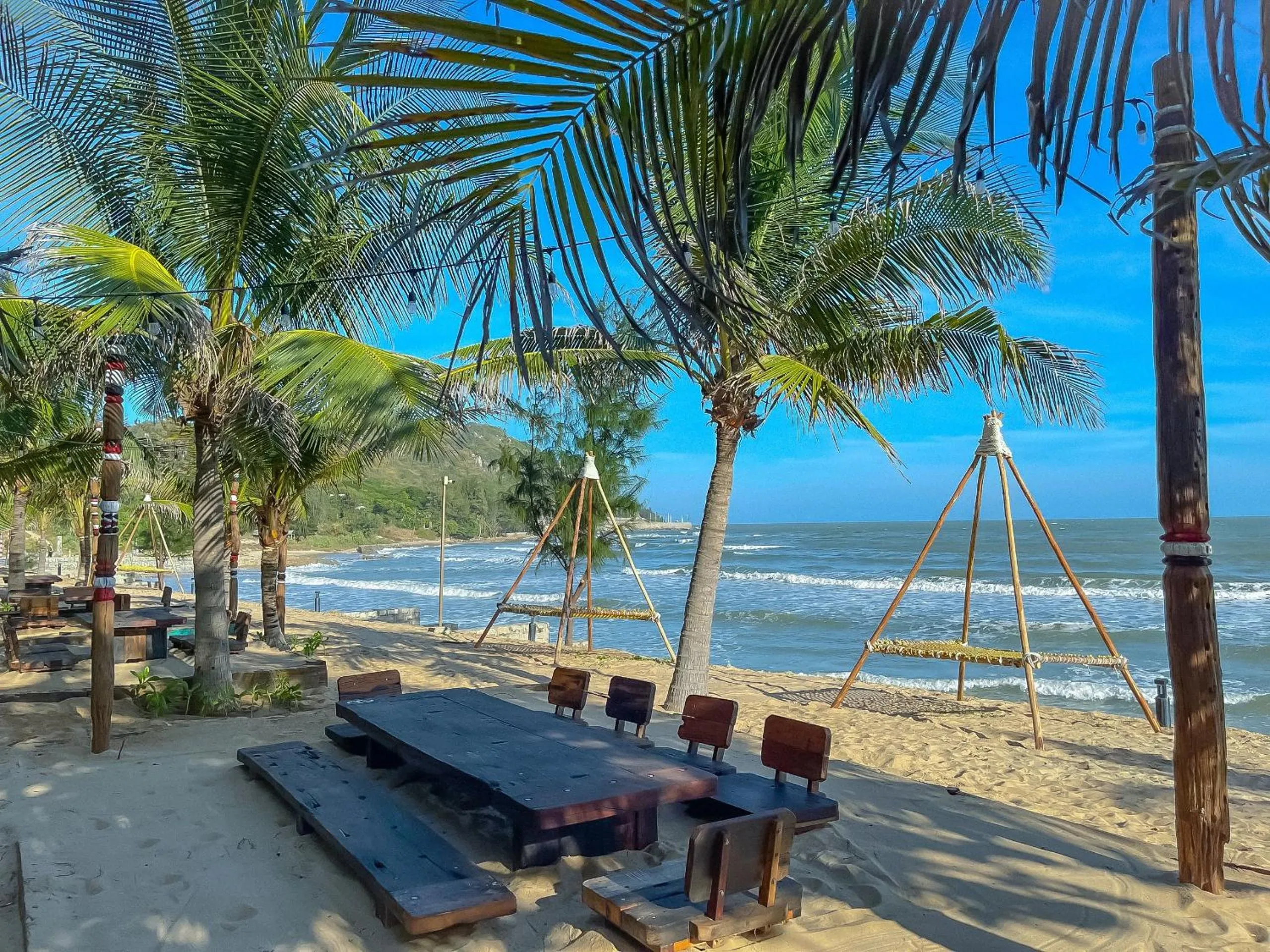 Natural landscape in Long Hải Channel Beach Resort