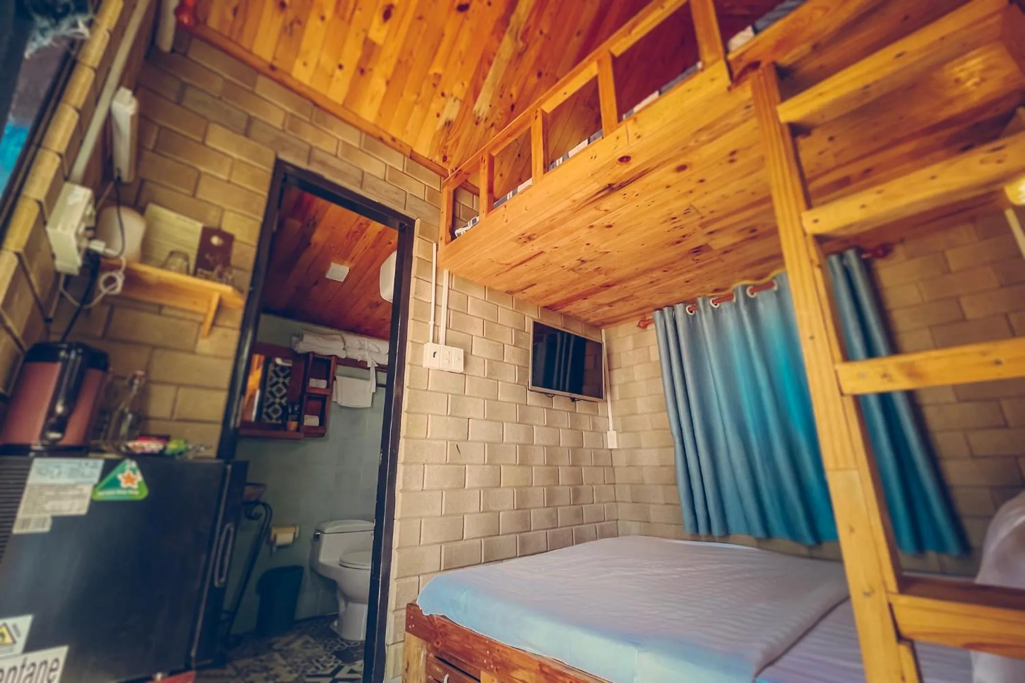 Bed in Long Hải Channel Beach Resort