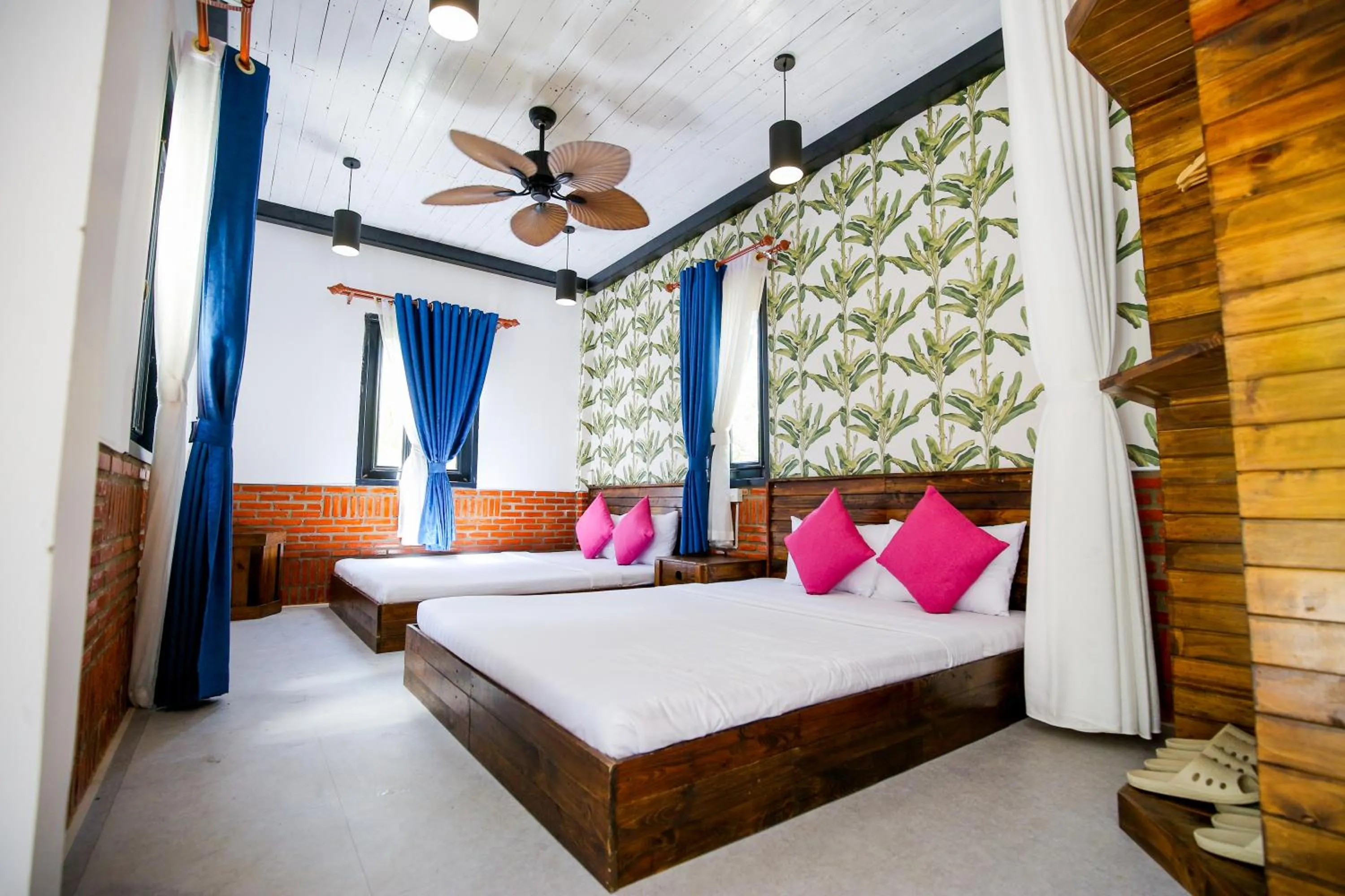Bed in Long Hải Channel Beach Resort