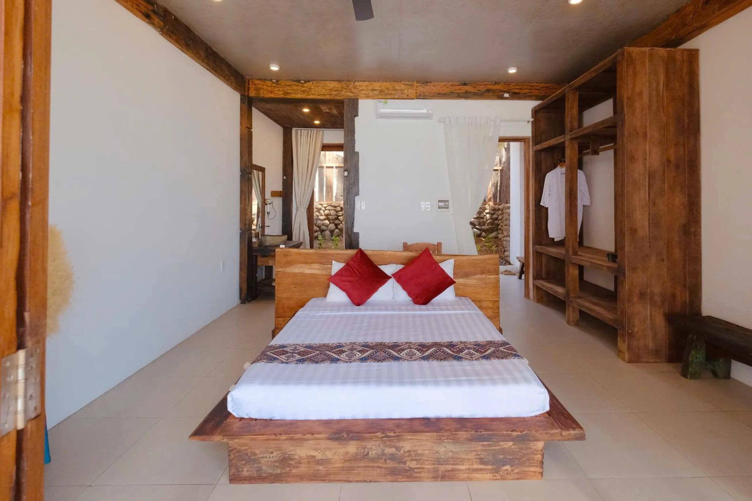 Bed in Long Hải Channel Beach Resort