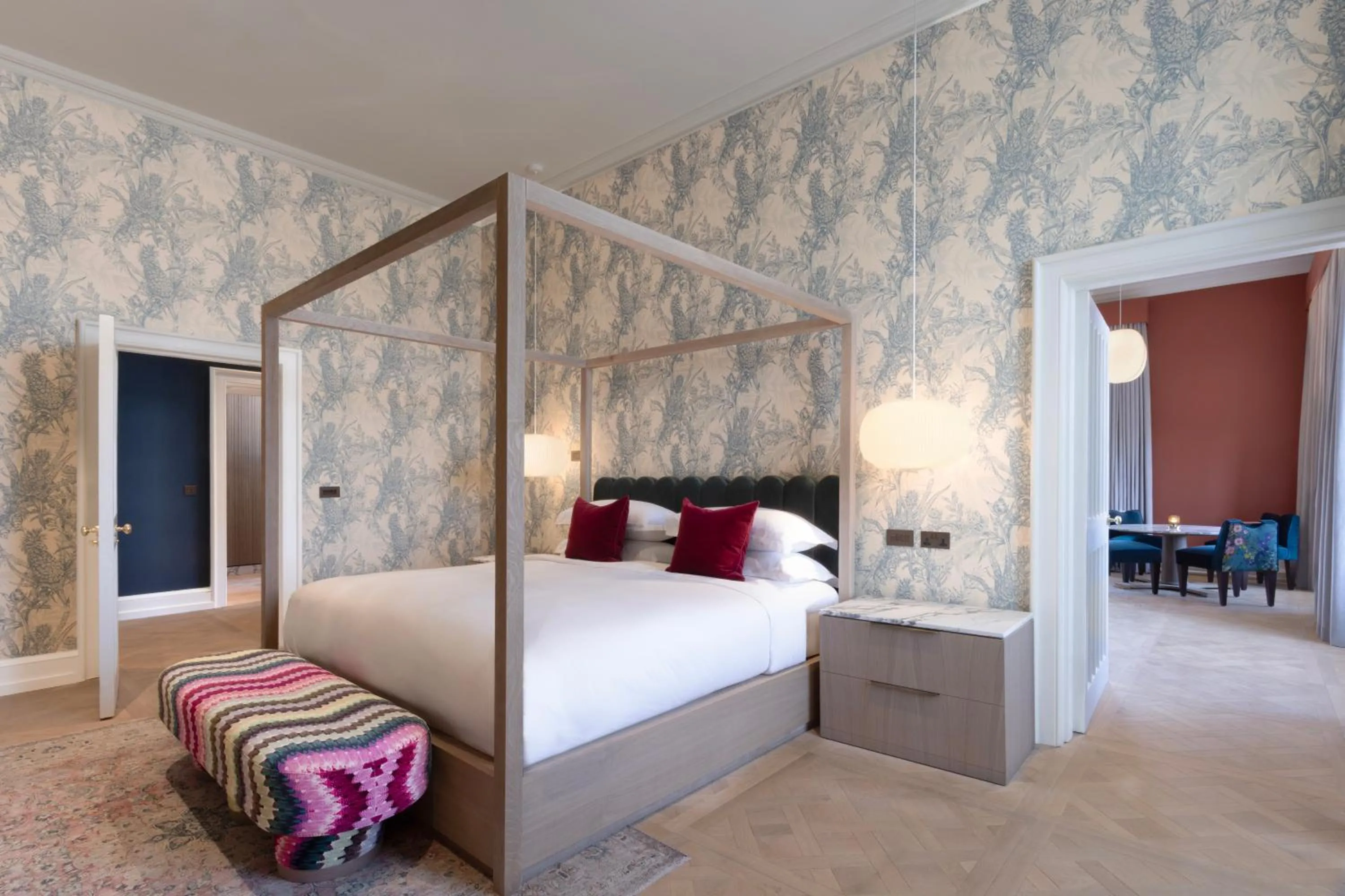 Bed in JA Mar Hall Scotland