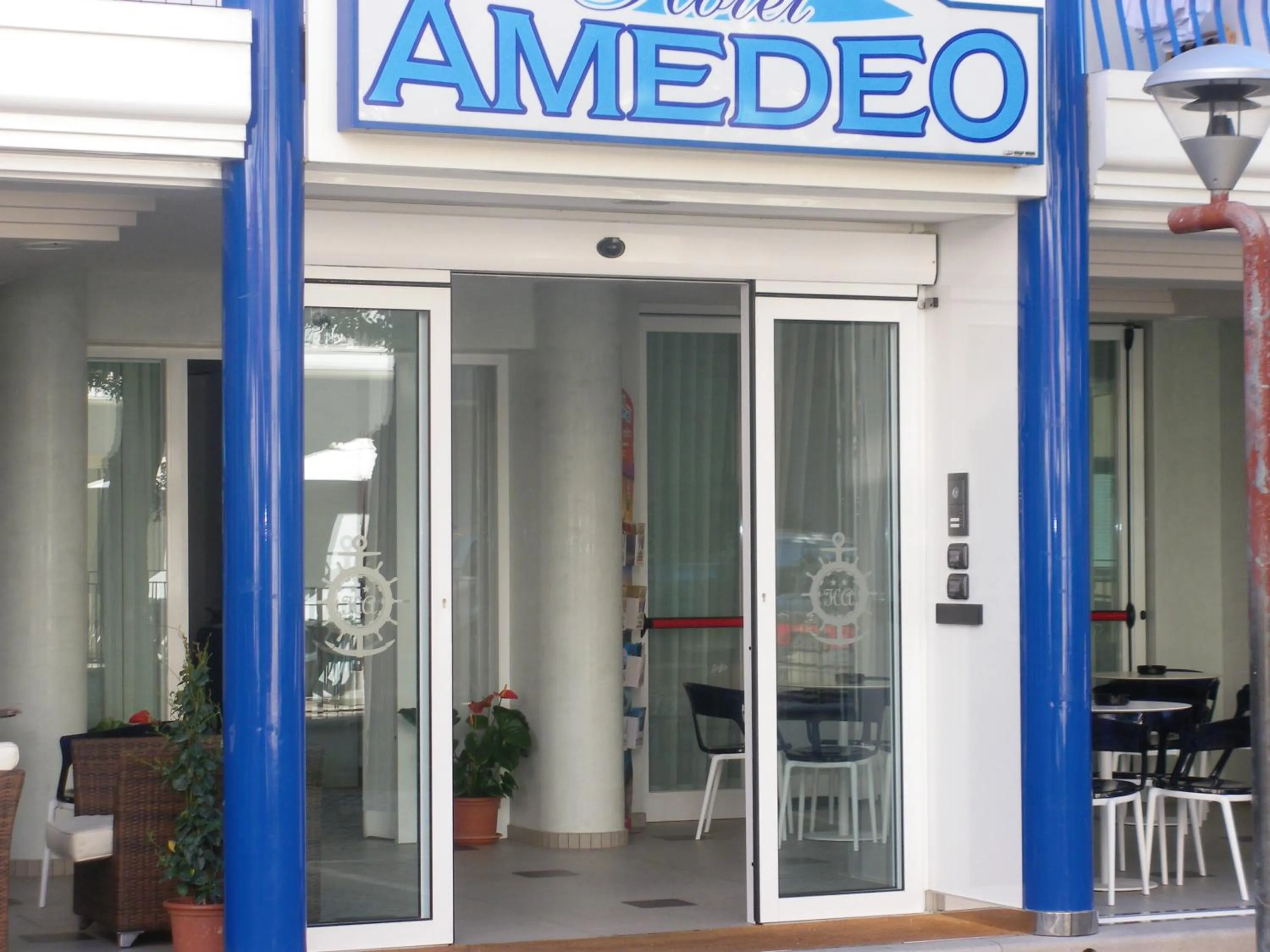 Property building in Hotel Amedeo