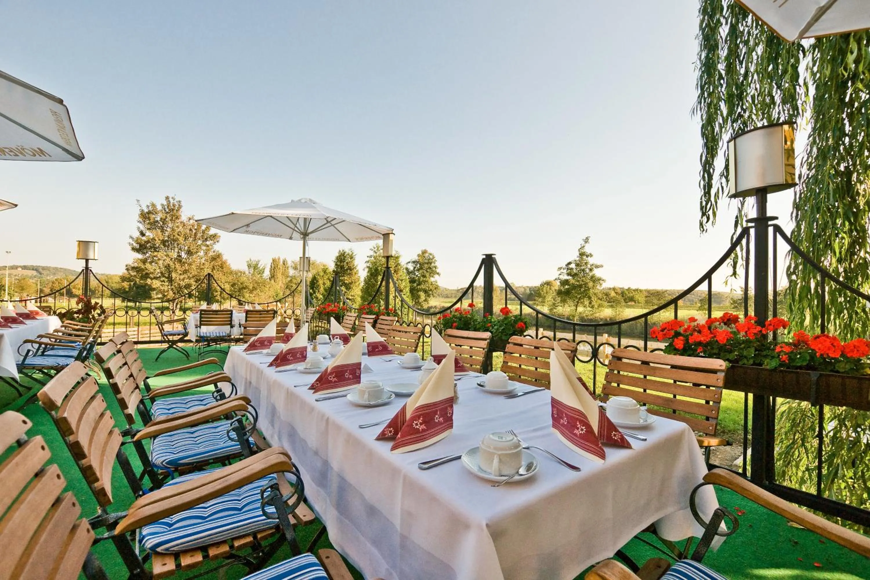Garden in Gastwirtschaft & Hotel Hallescher Anger