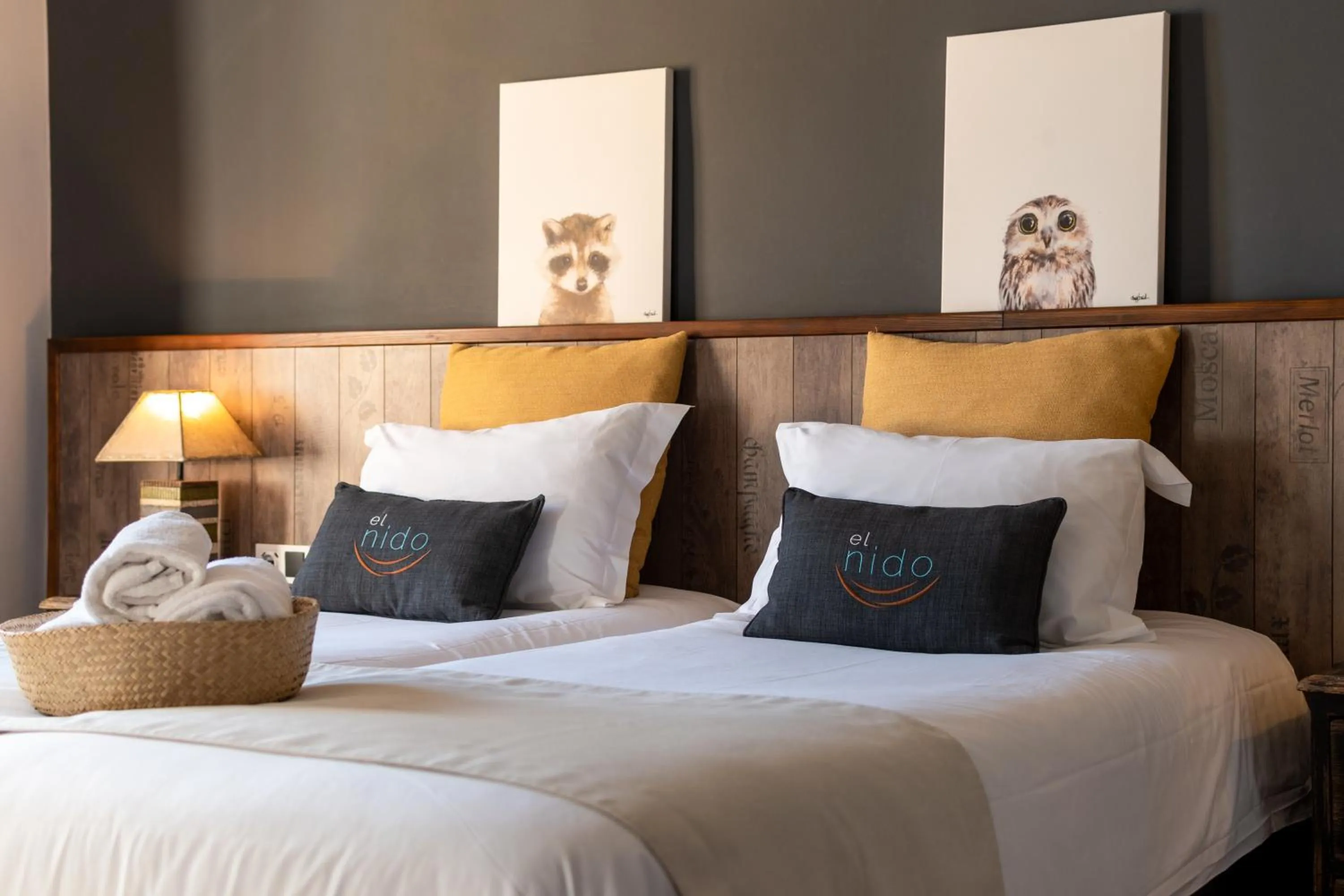 Bed in El Nido de Alaro - Turismo de Interior