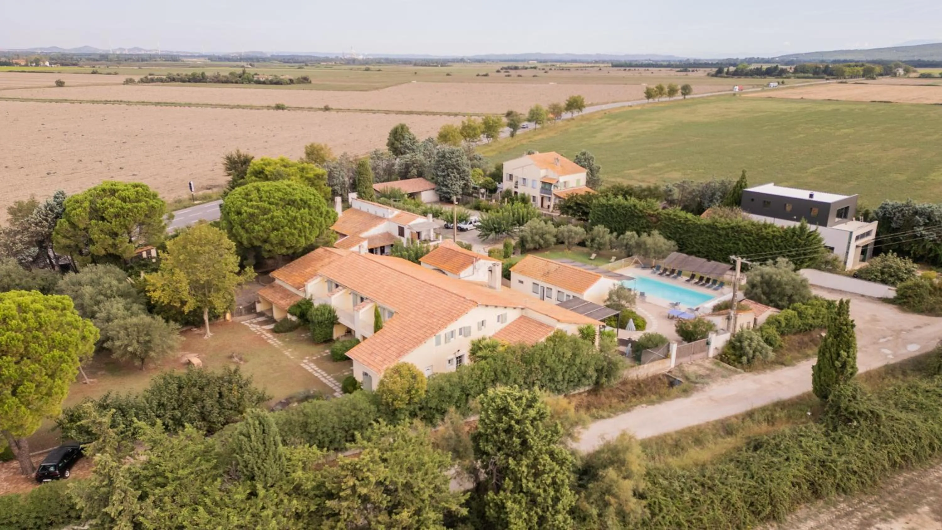 Property building in Logis Hotel des Granges