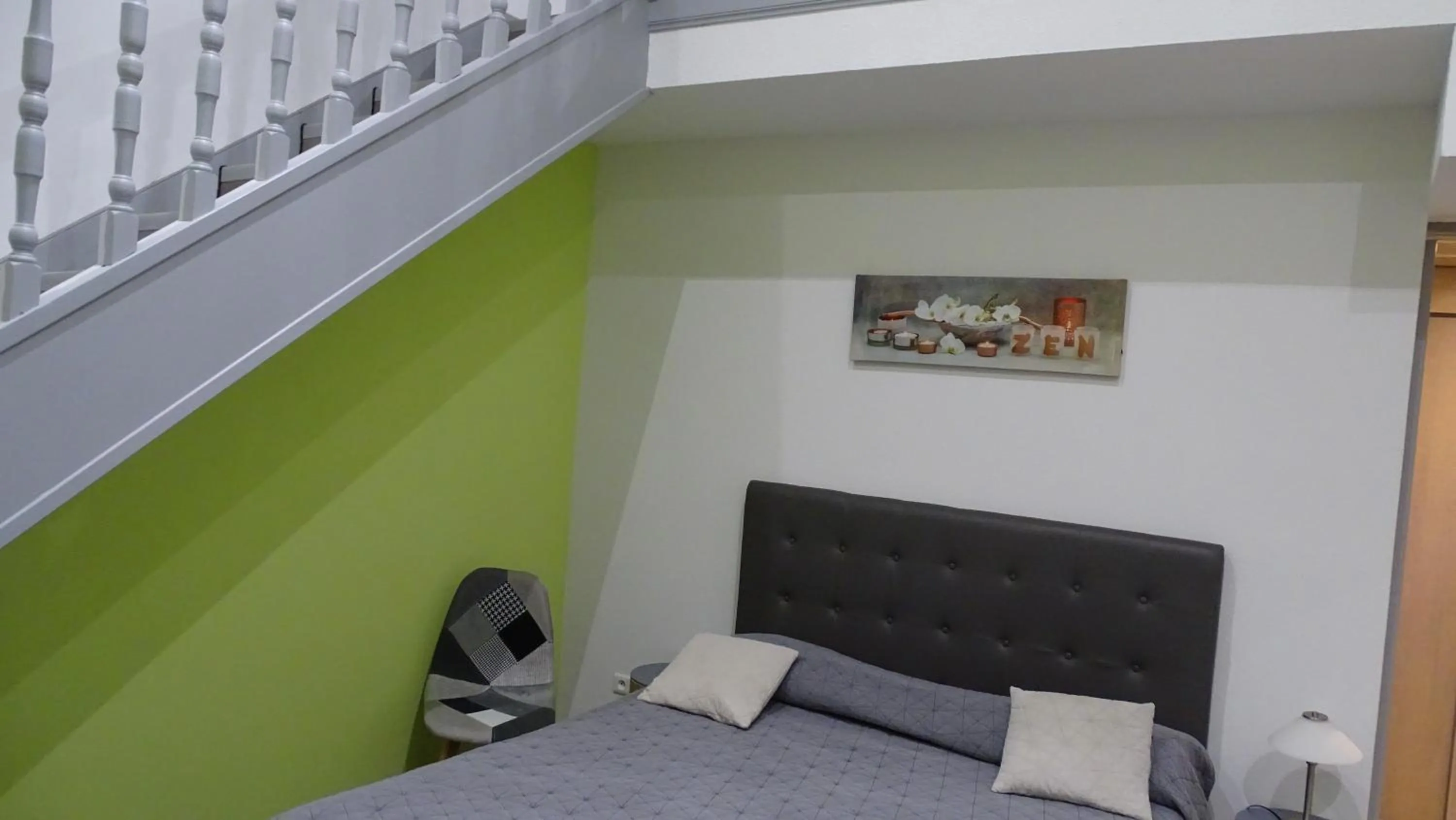 Bed in Logis Hotel des Granges