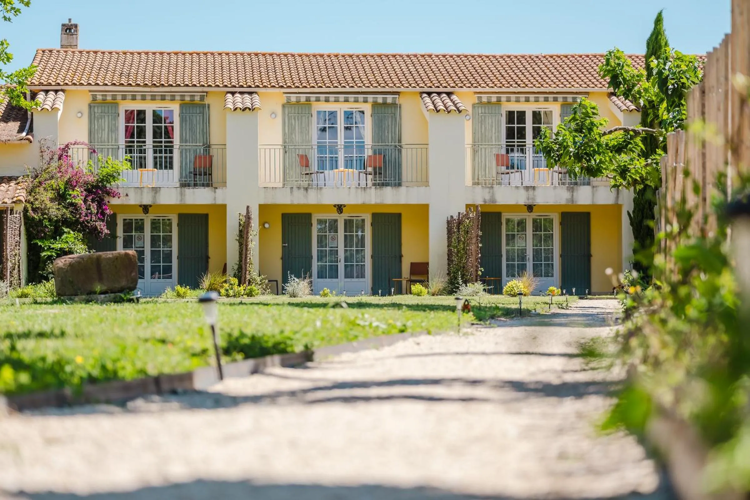 Property building in Logis Hotel des Granges