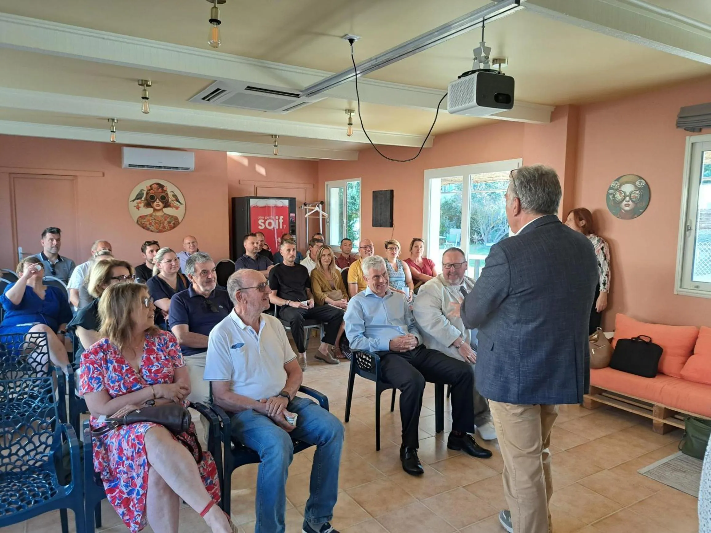 Meeting/conference room in Logis Hotel des Granges