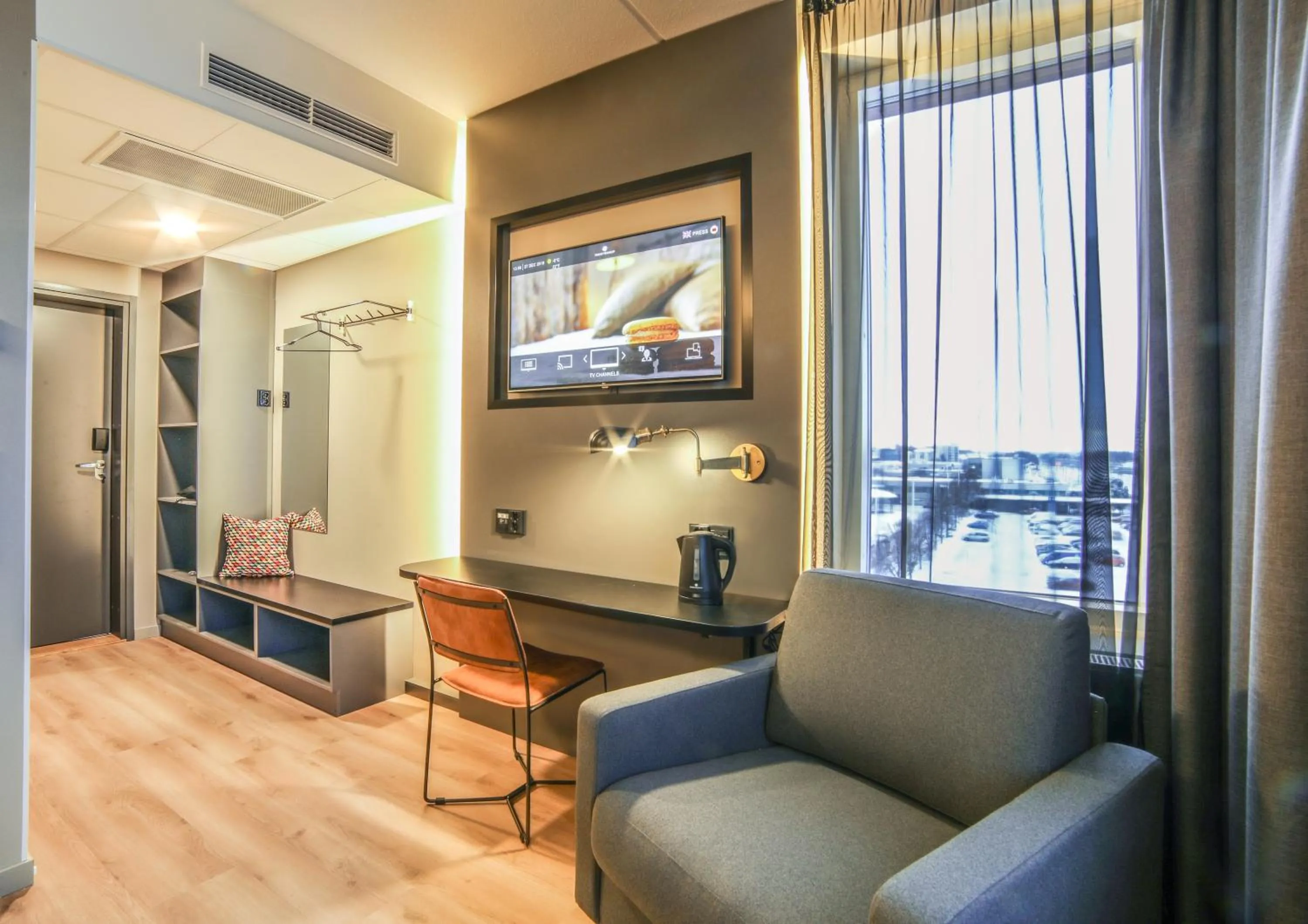 City view in Hotelli-Ravintola Alma