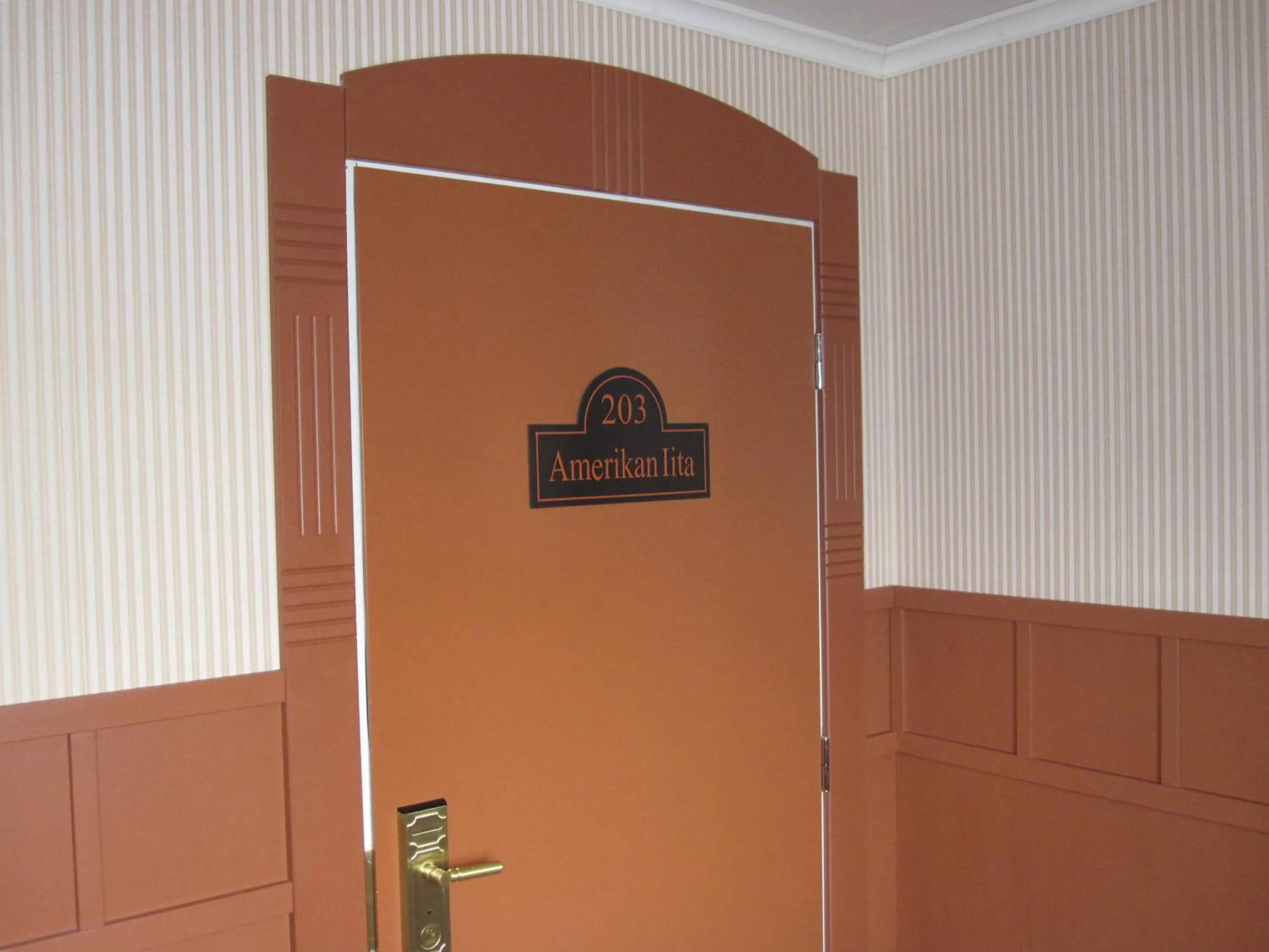 Decorative detail in Hotelli-Ravintola Alma