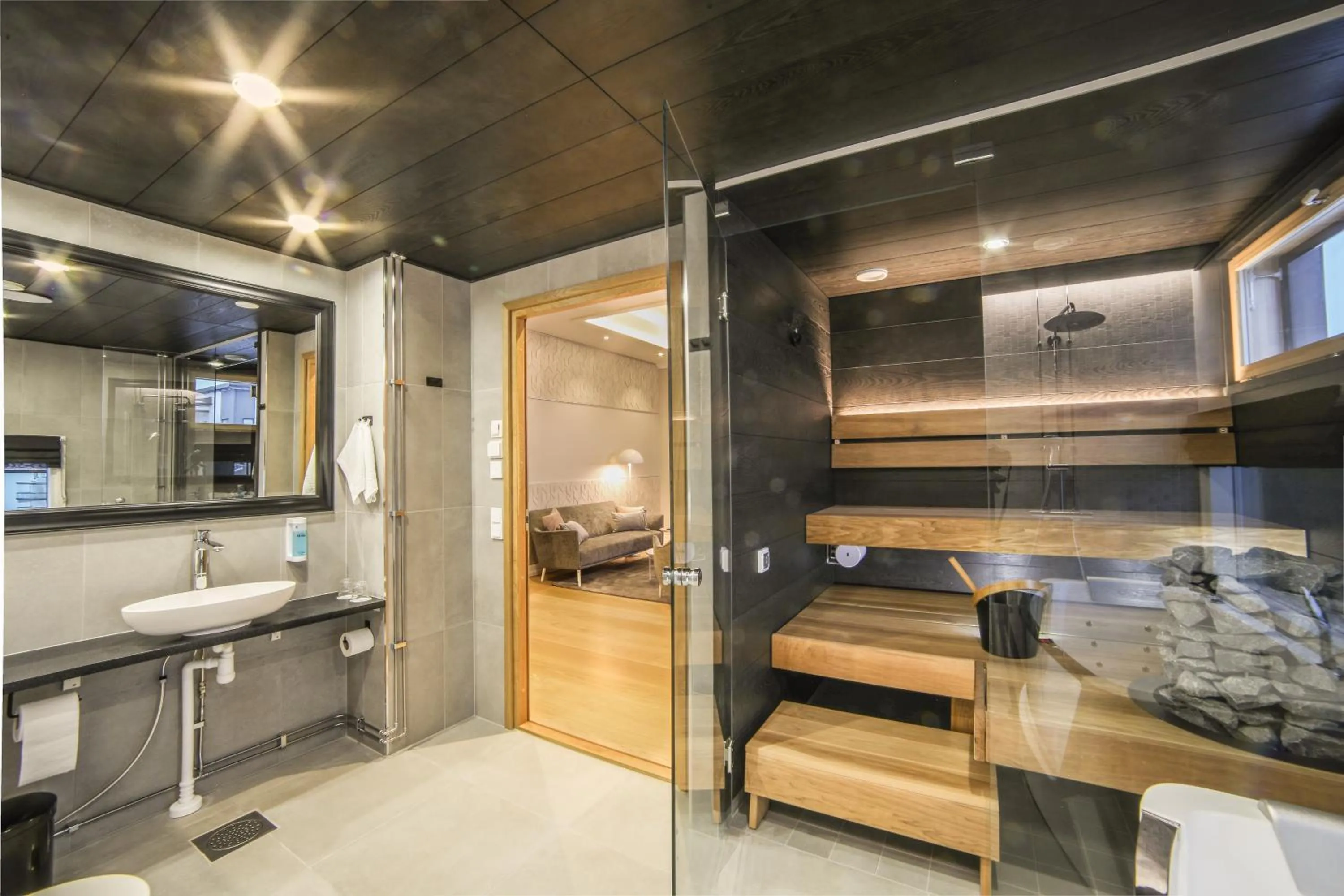 Toilet in Hotelli-Ravintola Alma