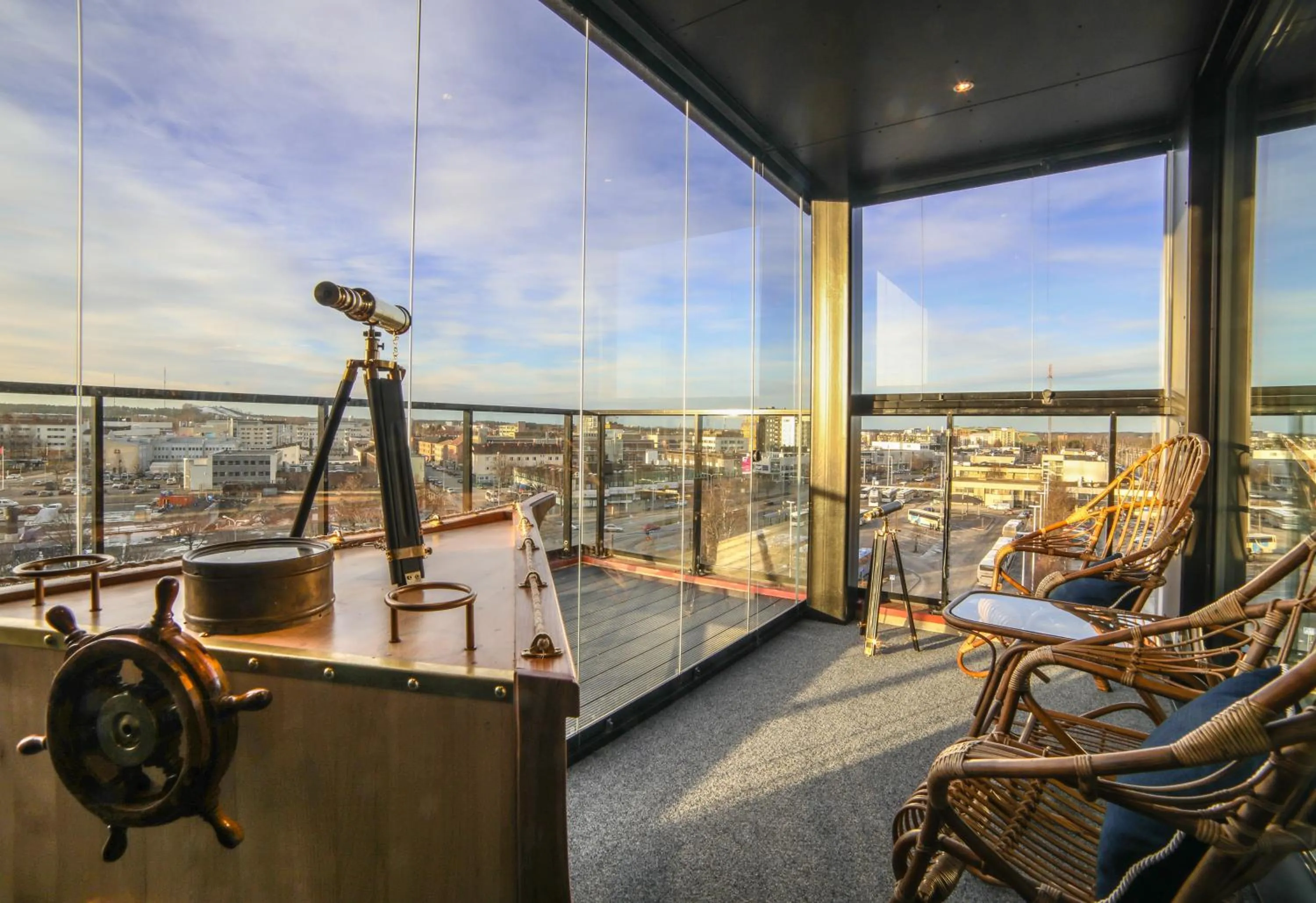 Patio in Hotelli-Ravintola Alma