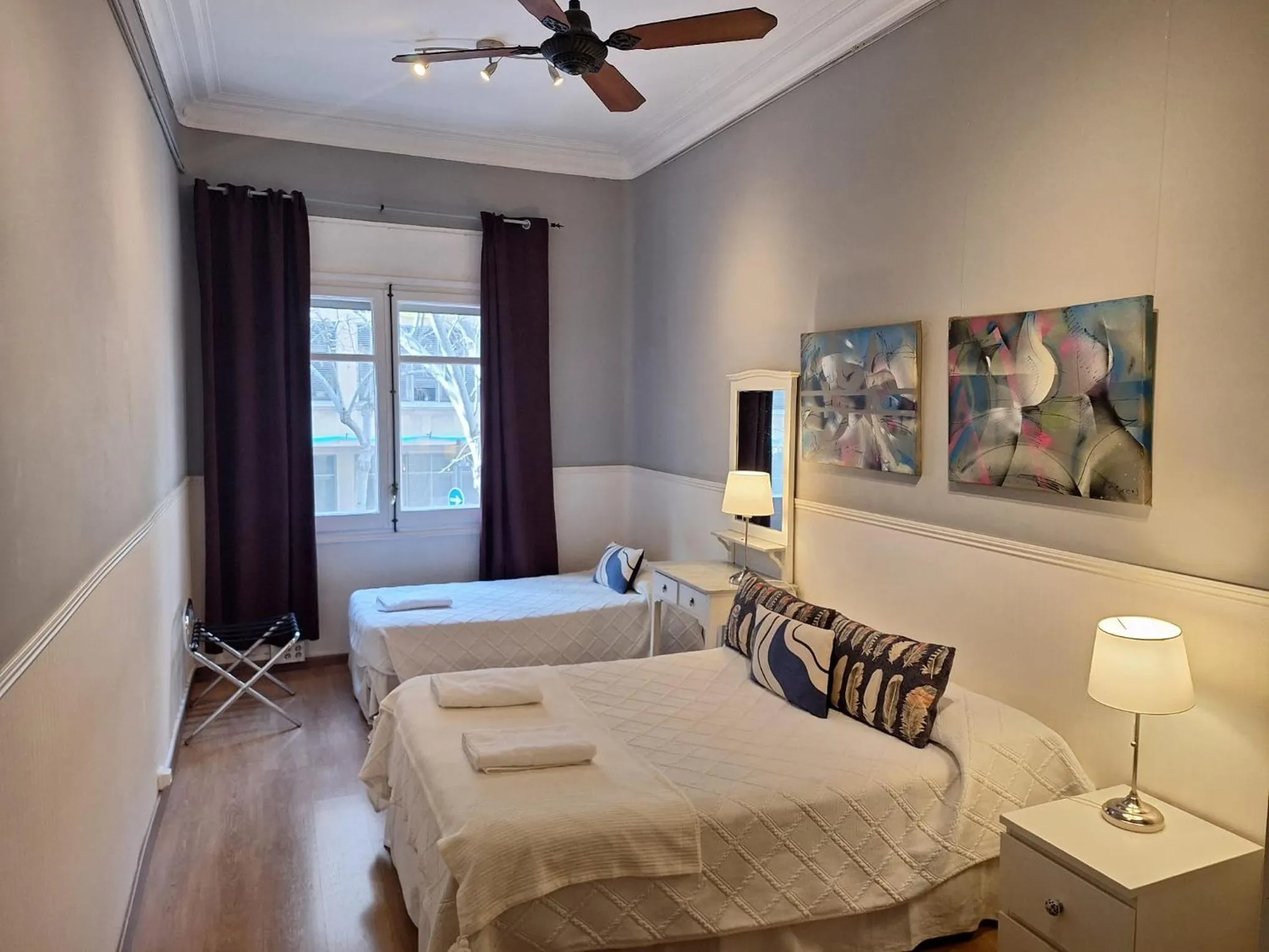 Bedroom, Bed in Casa Consell Apartments