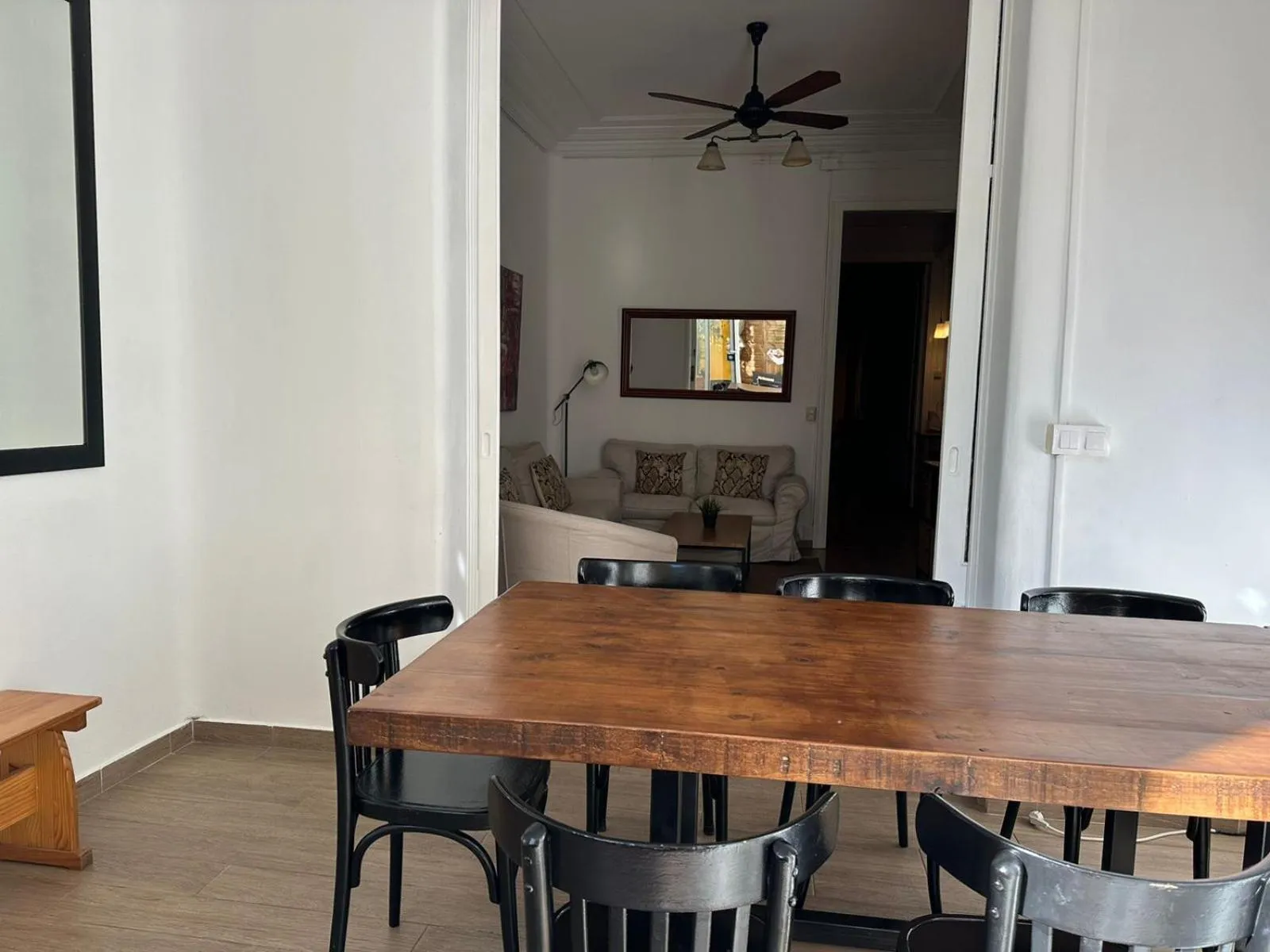 Living room in Casa Consell Apartments