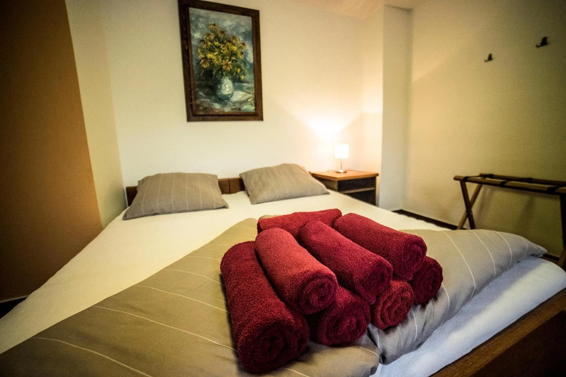 Bed in Hotel Pivovarská bašta