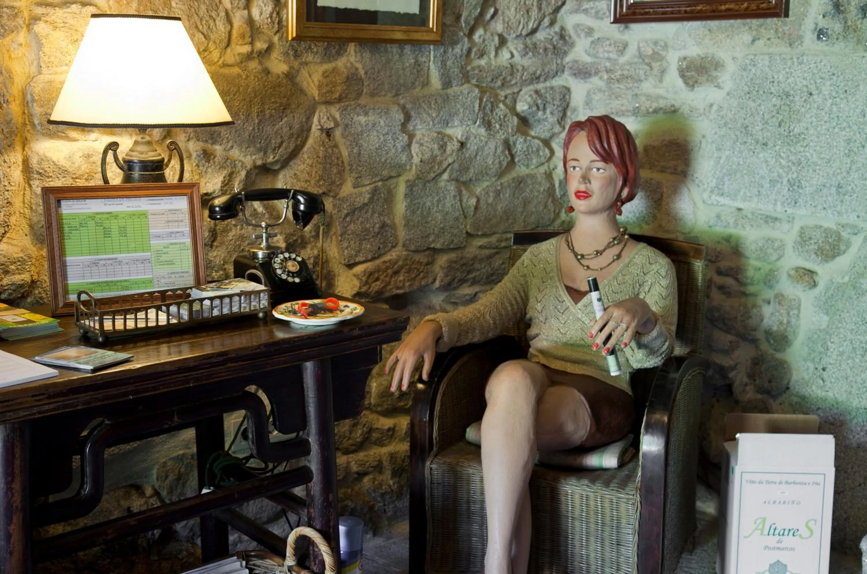 Lobby or reception in Entre Os Ríos - Casa Rural y Enoturismo