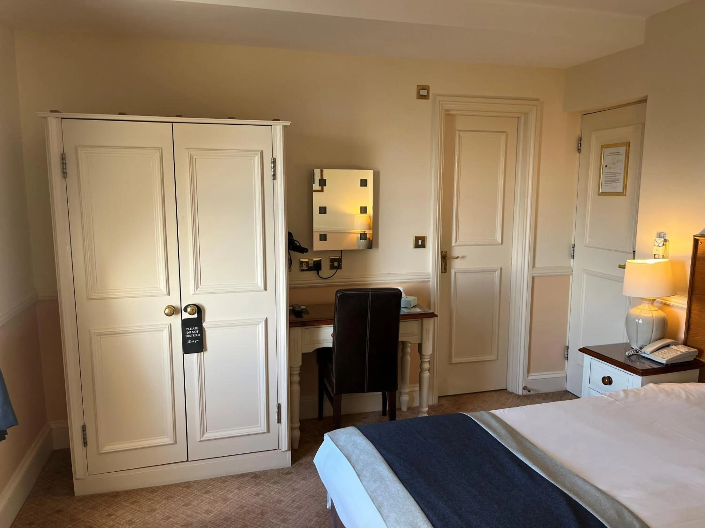 Bed in The Pegwell Bay Hotel