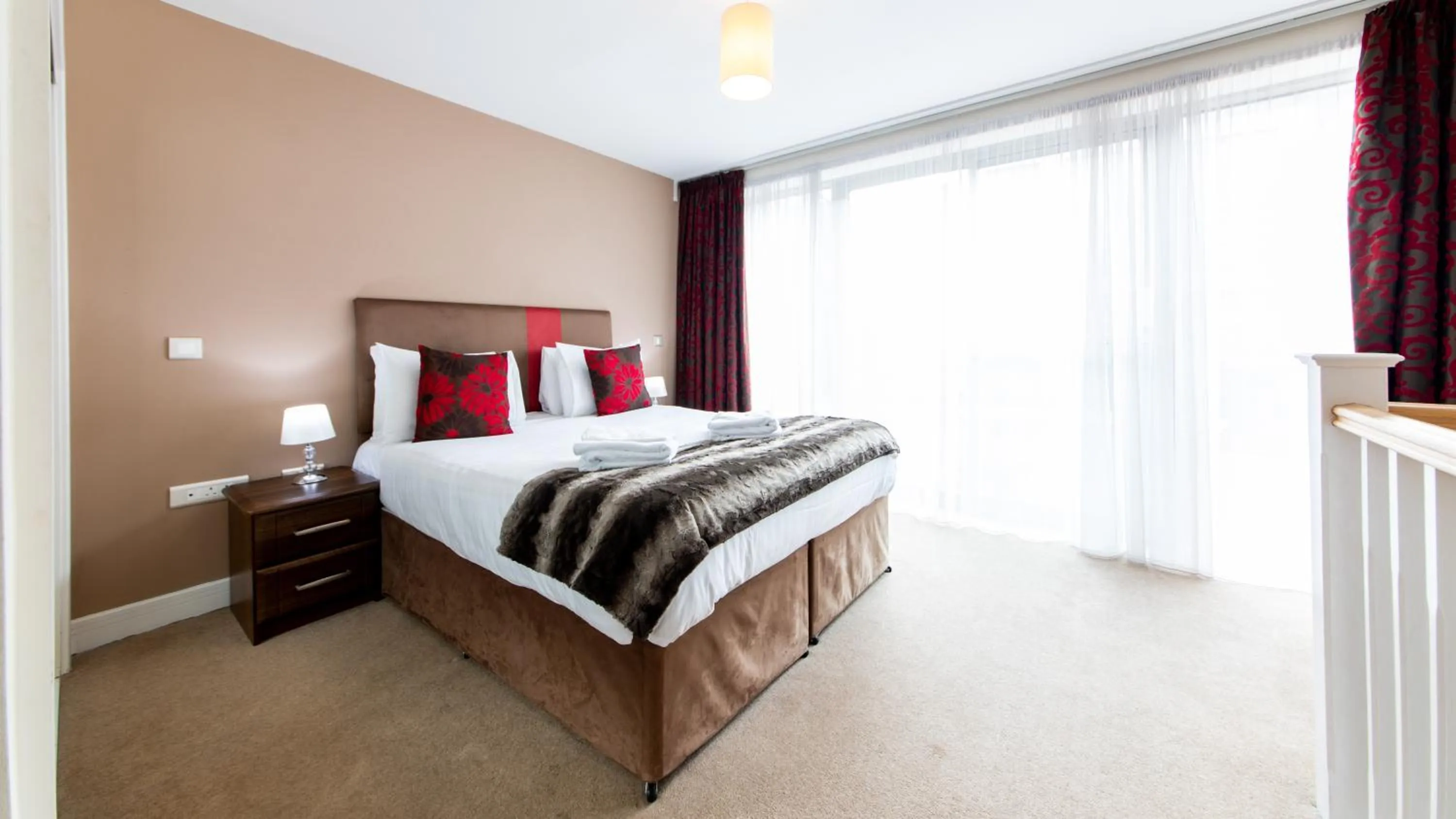 Bed in The Spires Serviced Apartments Birmingham