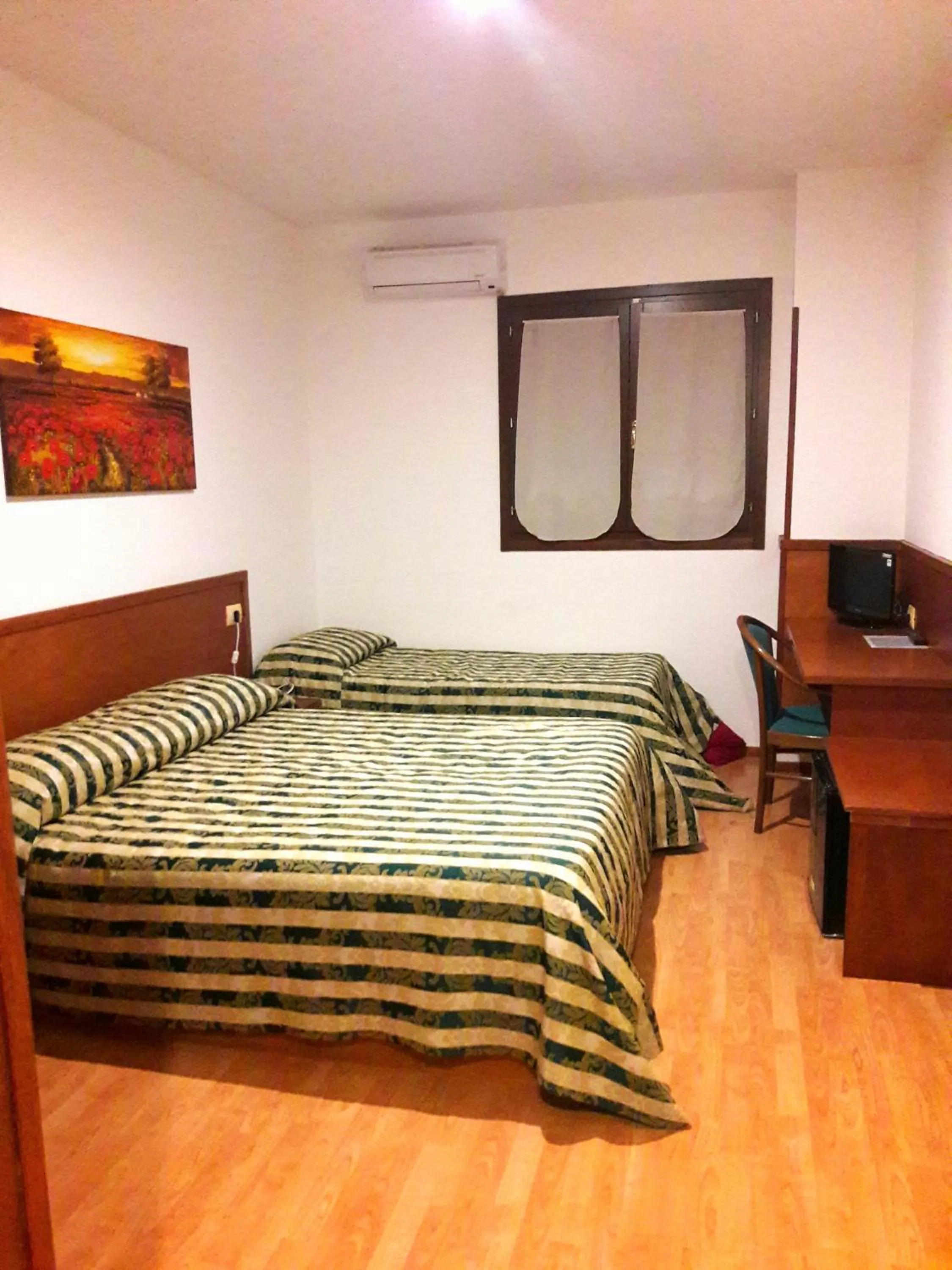 Bed in Hotel Nicolaj