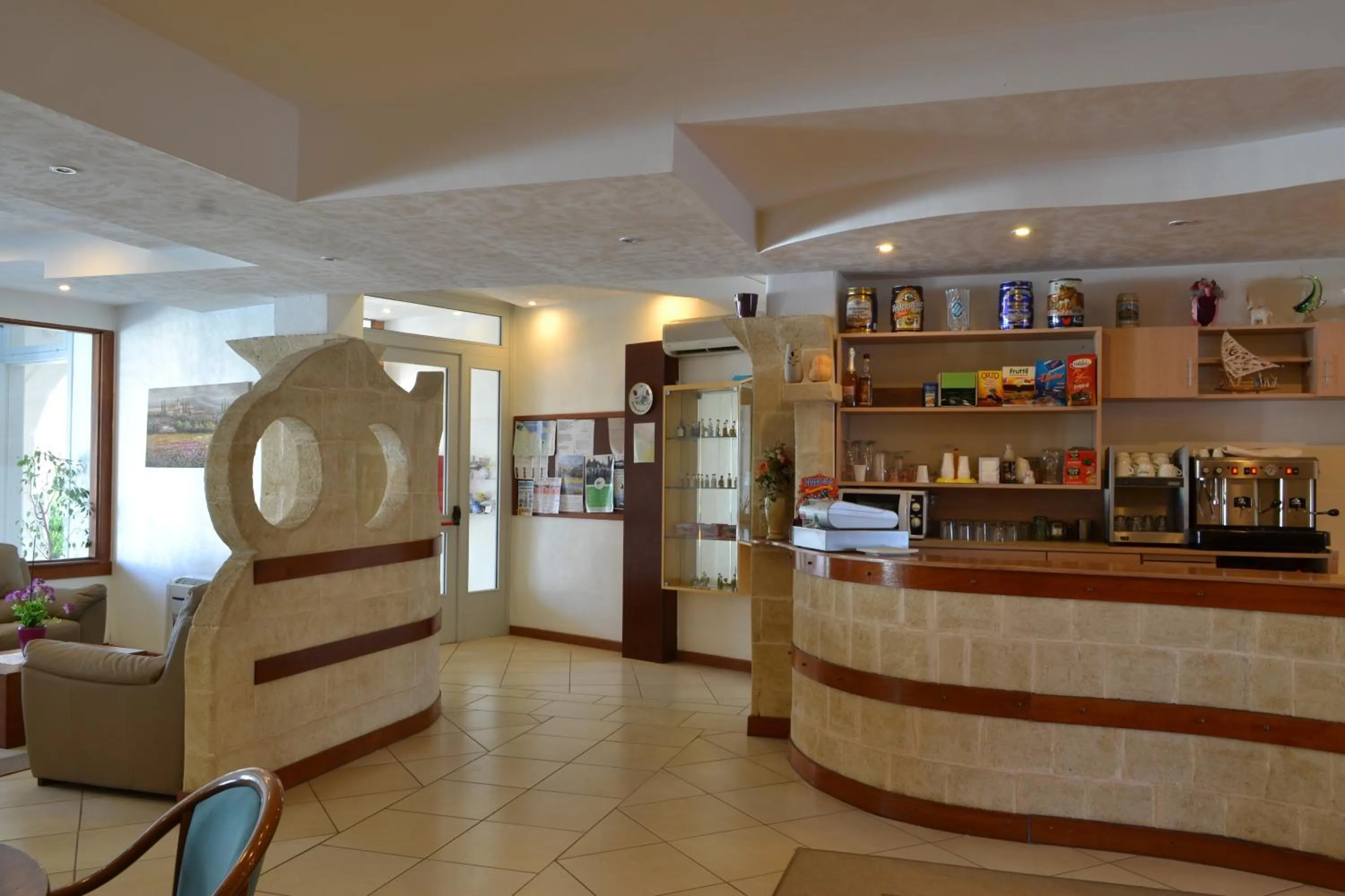 Lobby or reception in Hotel Nicolaj