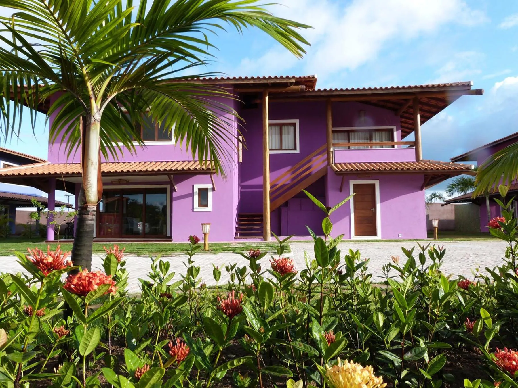 Garden view in Toko Village Casa de Férias